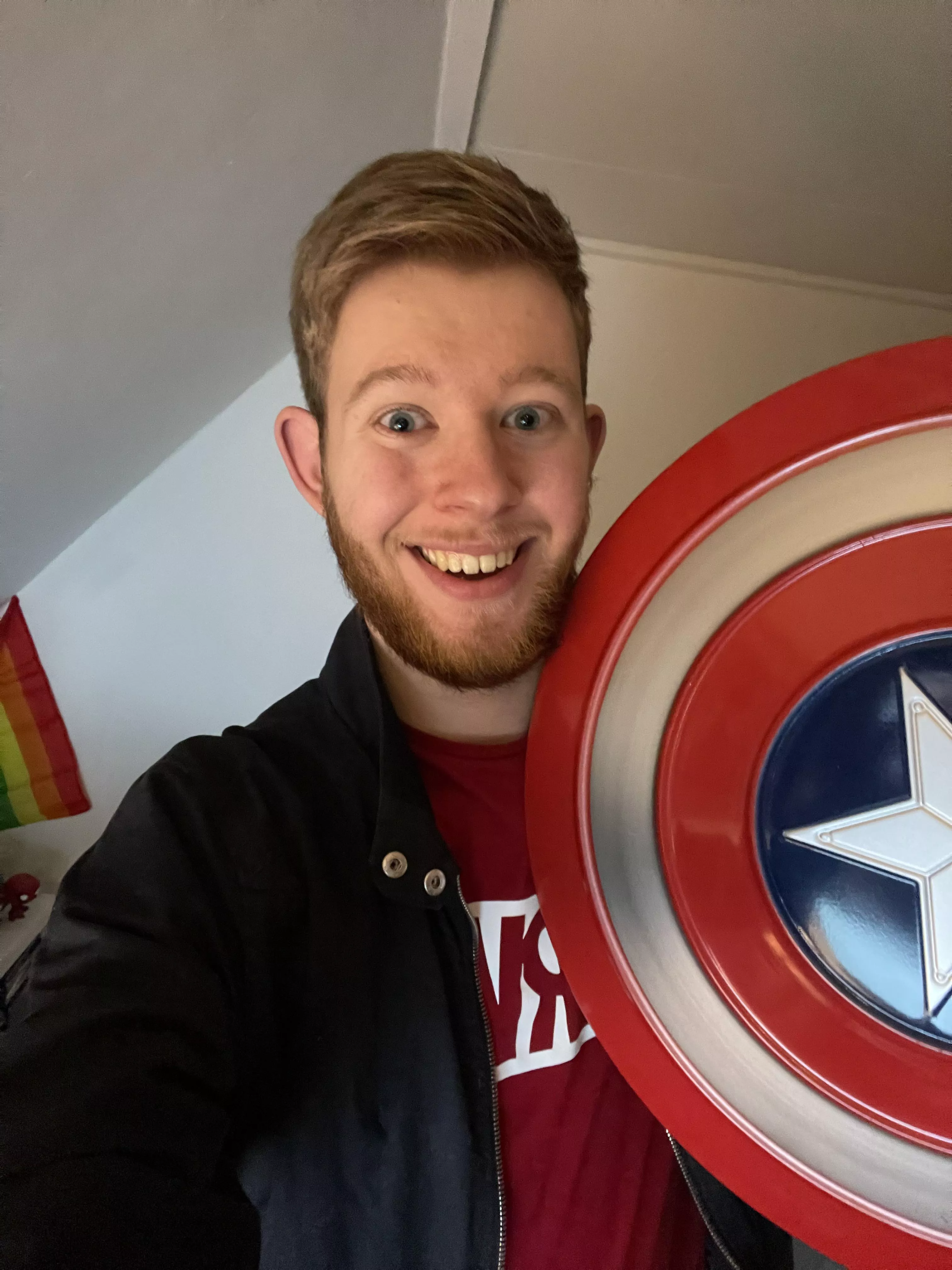 My shield finally arrived! 💪 posted by dutchpotatocheese