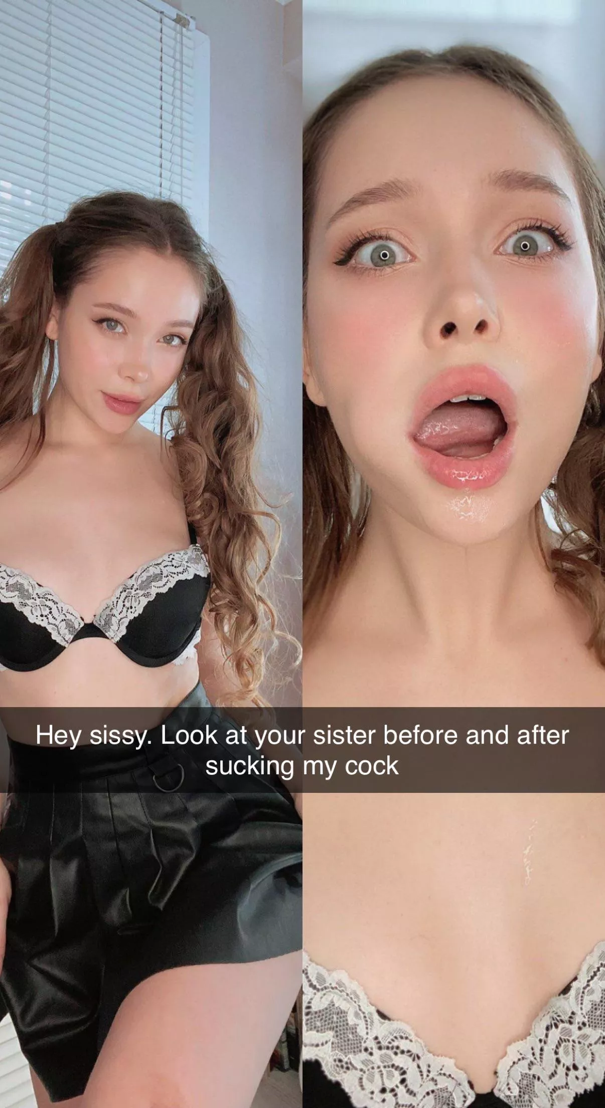 my sister before and after posted by cuckoldkitt