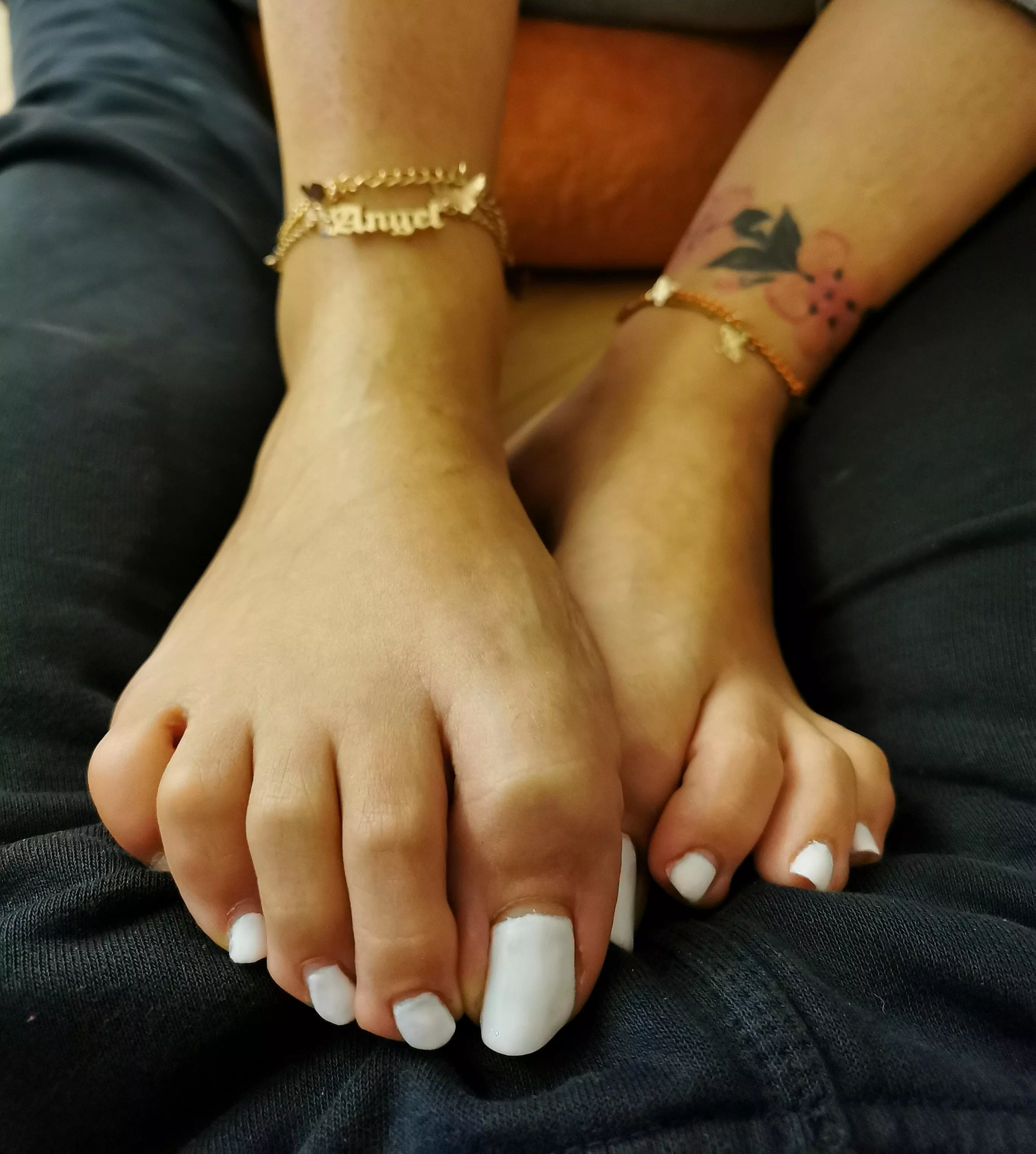 My slave worshiped my feet so well, so I made him cum in his pants. posted by rostimo