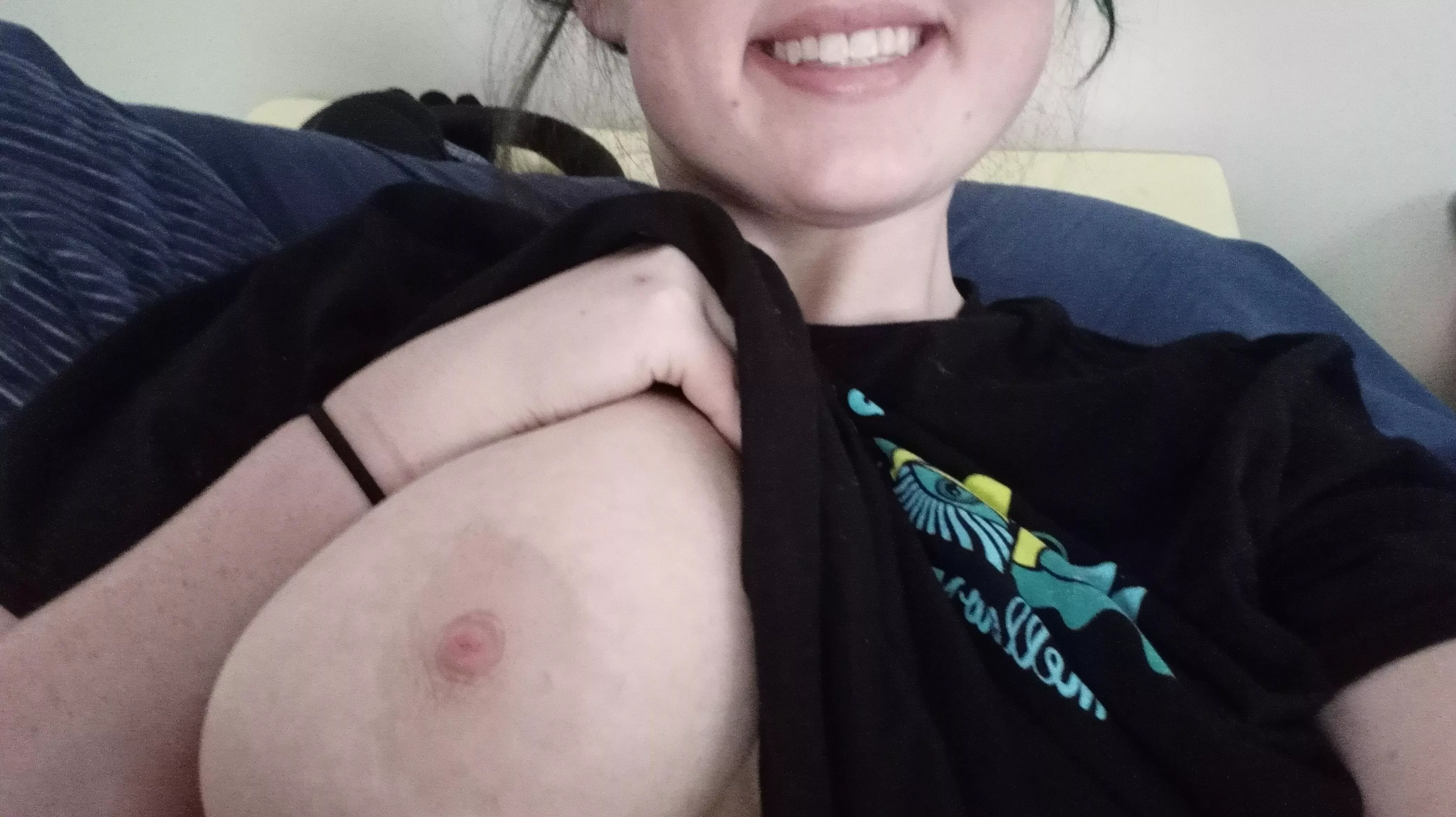 My smile is almost as big as my tits posted by jessica2rabbit