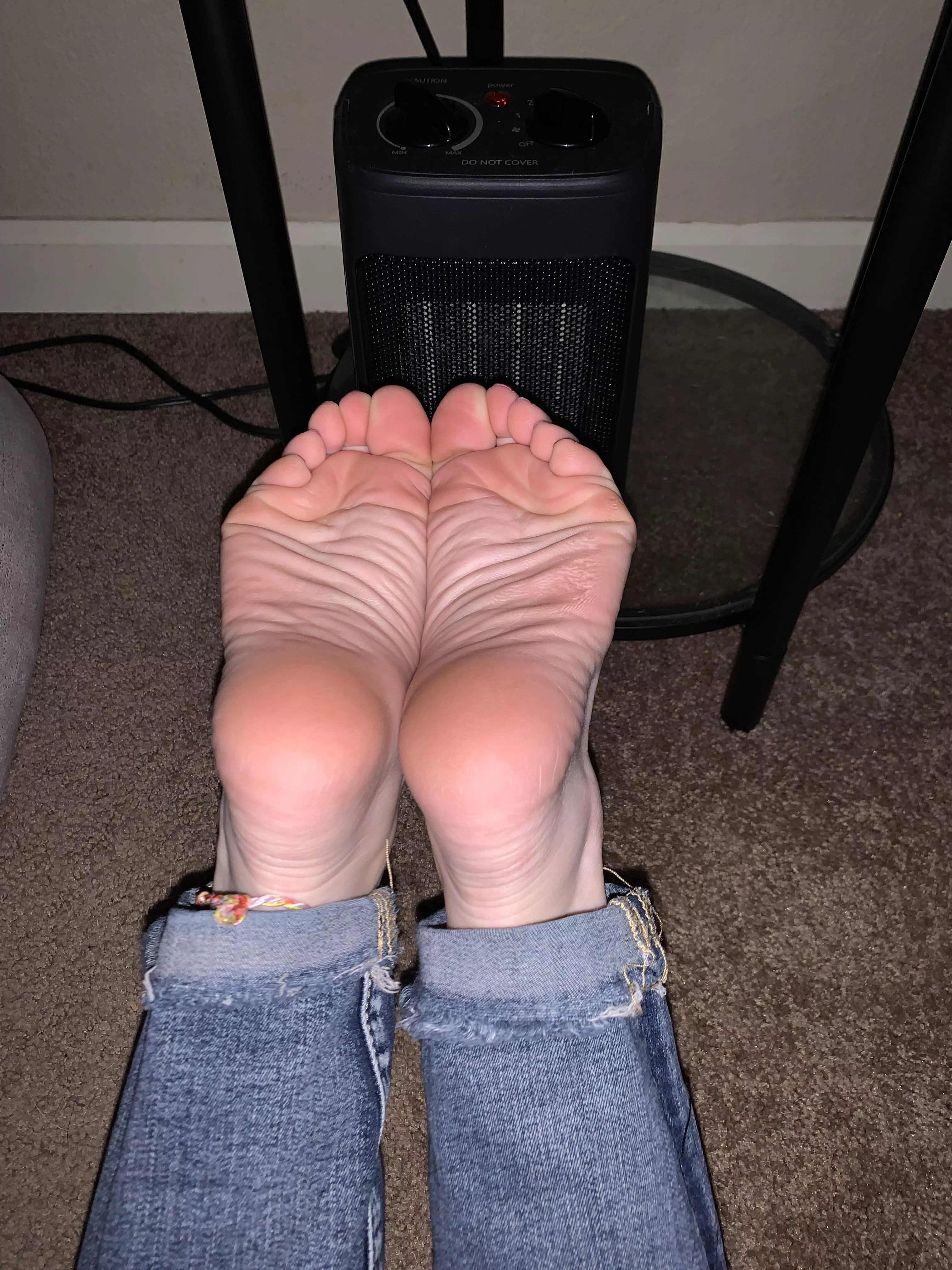 My soles can’t handle this cold weather🥺❄️ posted by graccexoxo