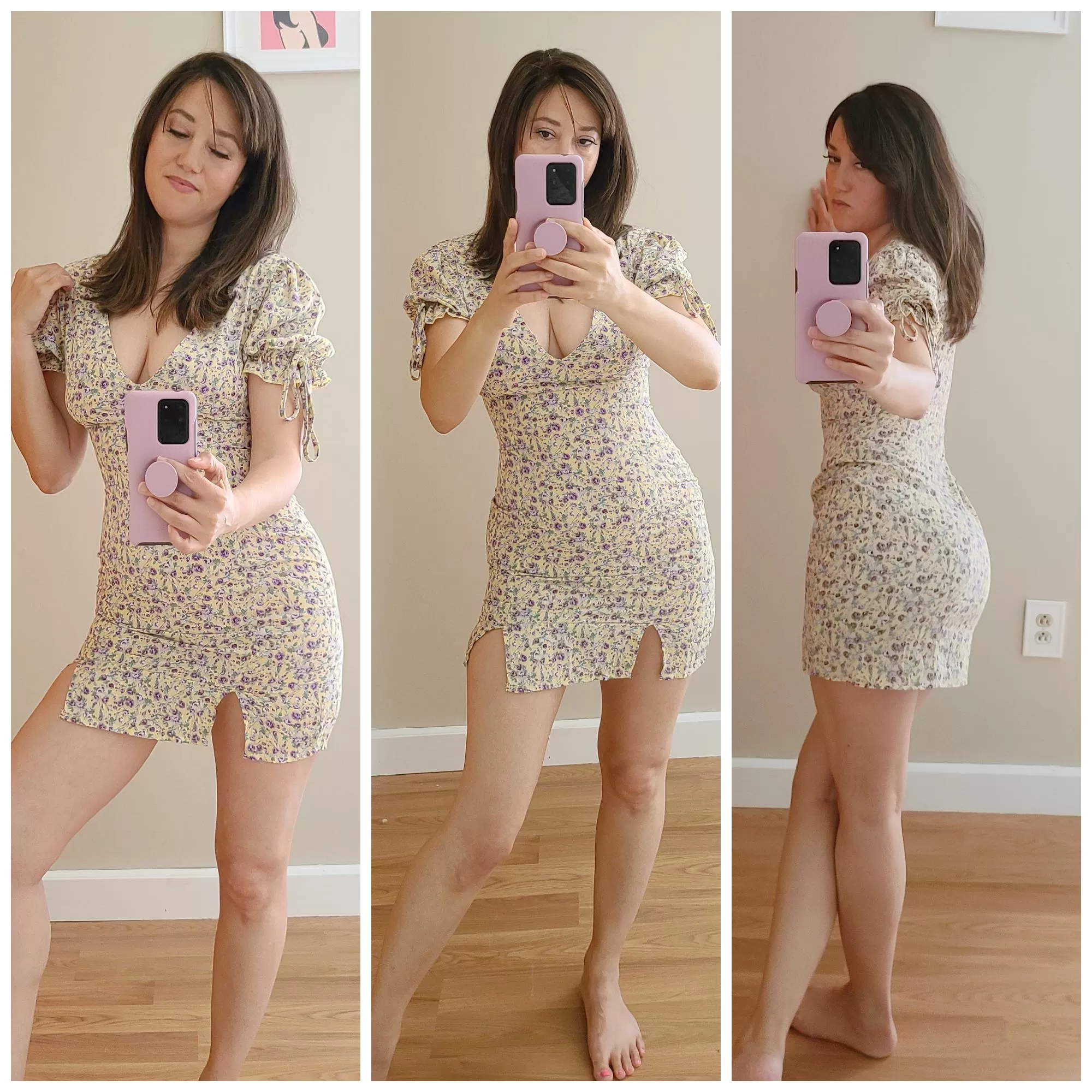 My Sundress is a bit too small for me but you don't mind do you? 👗[F]43 posted by miss_violette_