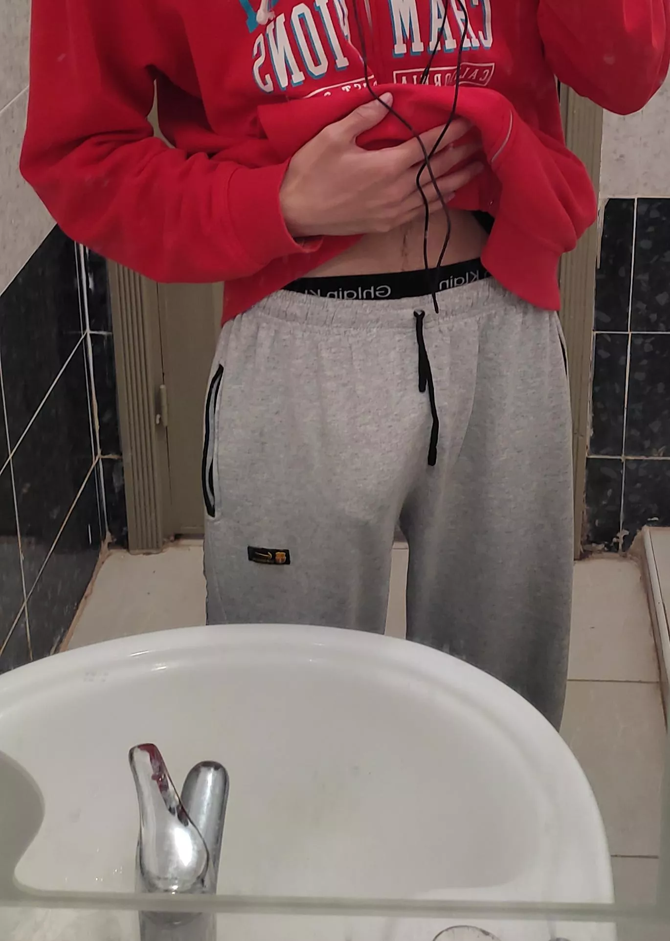 my sweatpants is thicc yet u can still see my dick print posted by mrmongoma