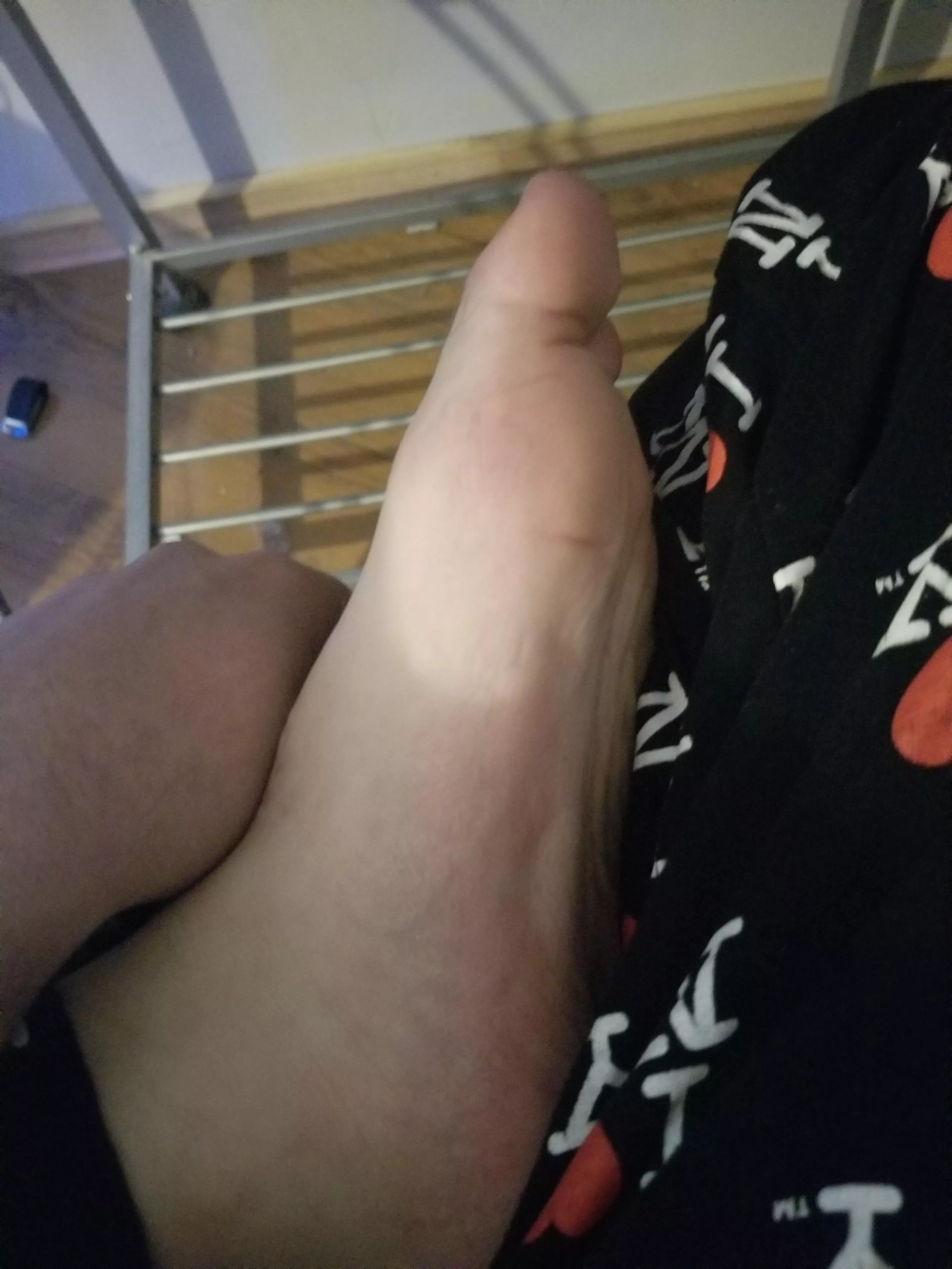 My sweaty feet after a day of work still looking good right? posted by MasterPhoenixFeet