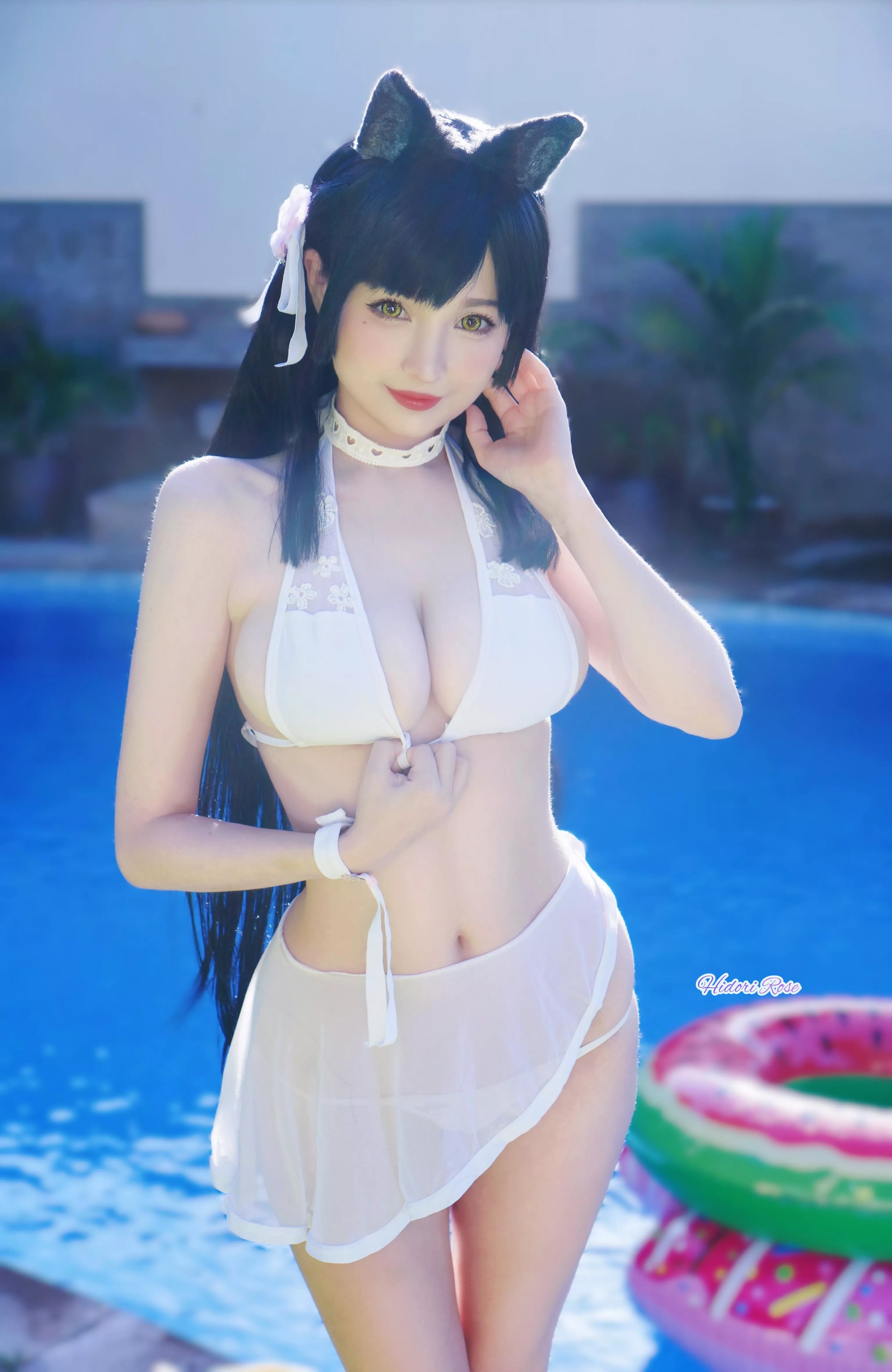 My swimsuit Atago cosplay from Azur Lane posted by Hidori_Rose