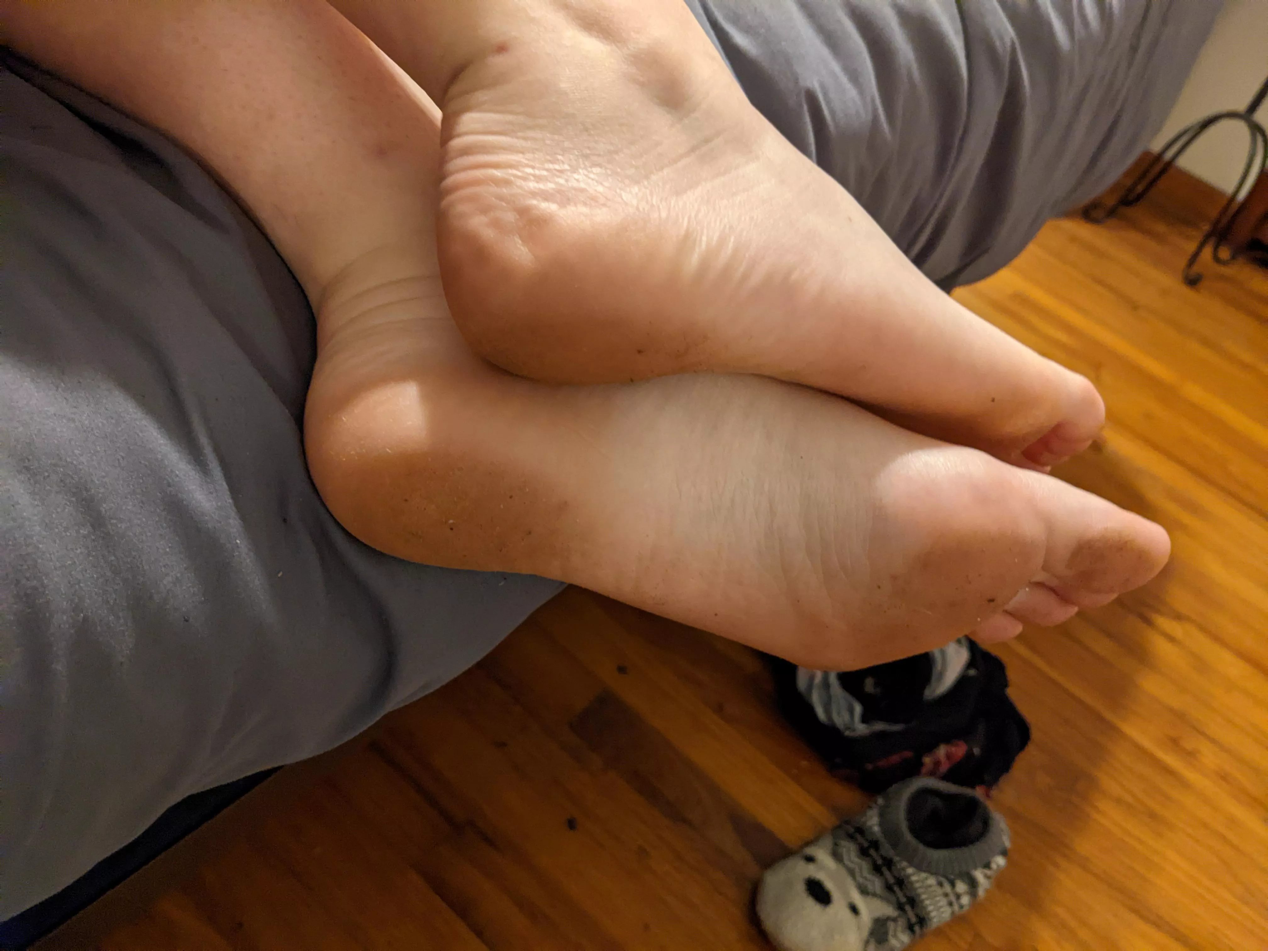 My tiny soles need attention ❤️ posted by blushedvixen