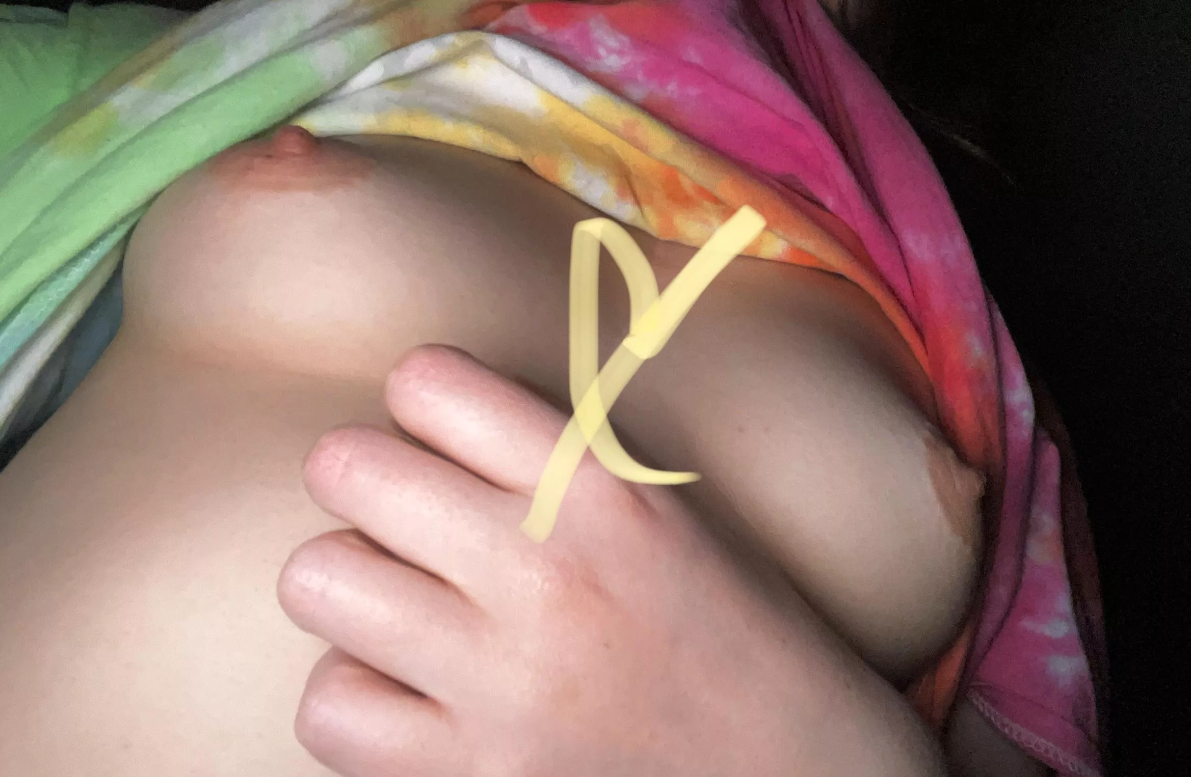 My tits always swell when I’m ovulating 🙈 posted by spacexxkittenxx