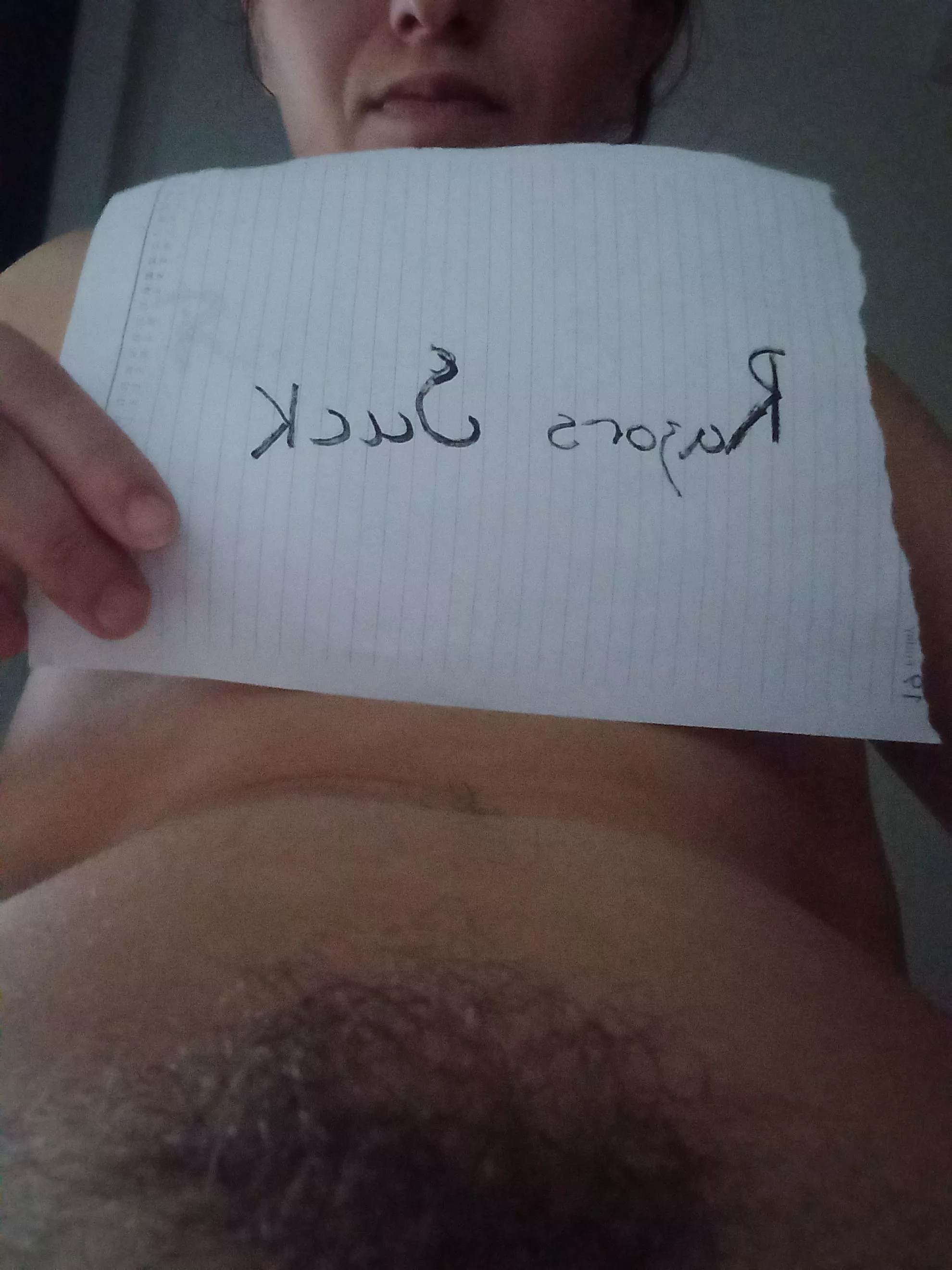 My Verification photo. Hope I did it right X posted by LITTLE_KITTY_EMPRESS