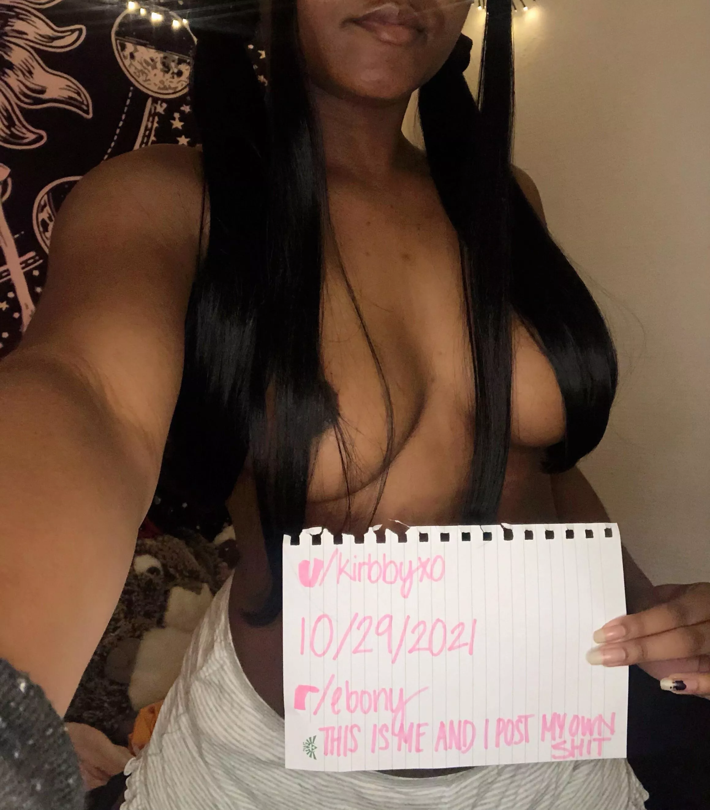 my verification post! posted by kirbbyxo