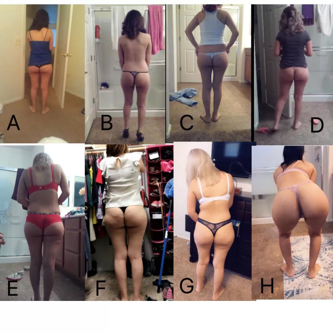 My wife ass over the years. Choose which one you believe is the best.let her know upvote posted by CRyno89