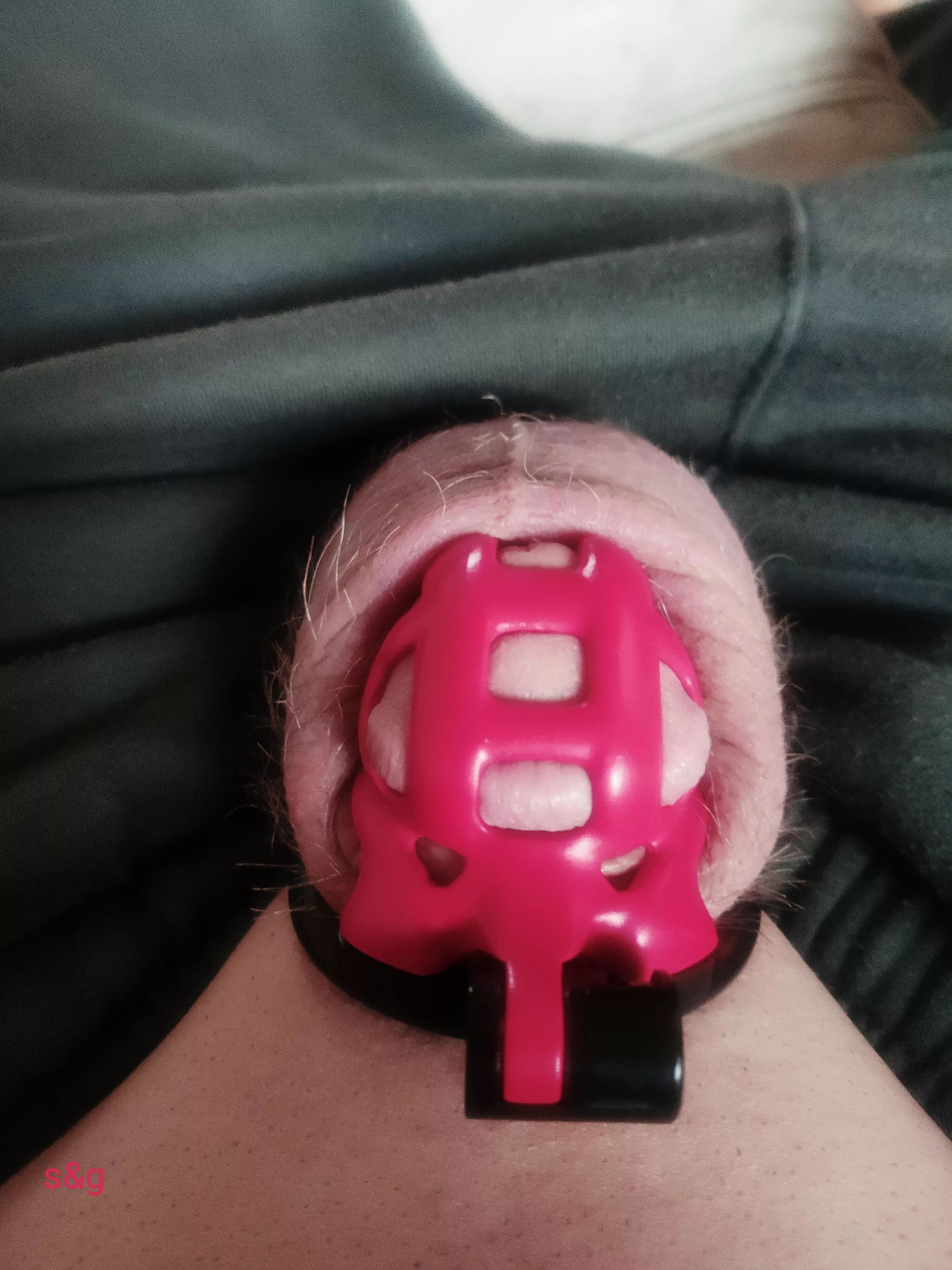 My wife/k.h. has kept me locked up and pussy free for 53 days today, she said she might unlock me today for a supervised shave and tidy up. posted by shitsandgigssss