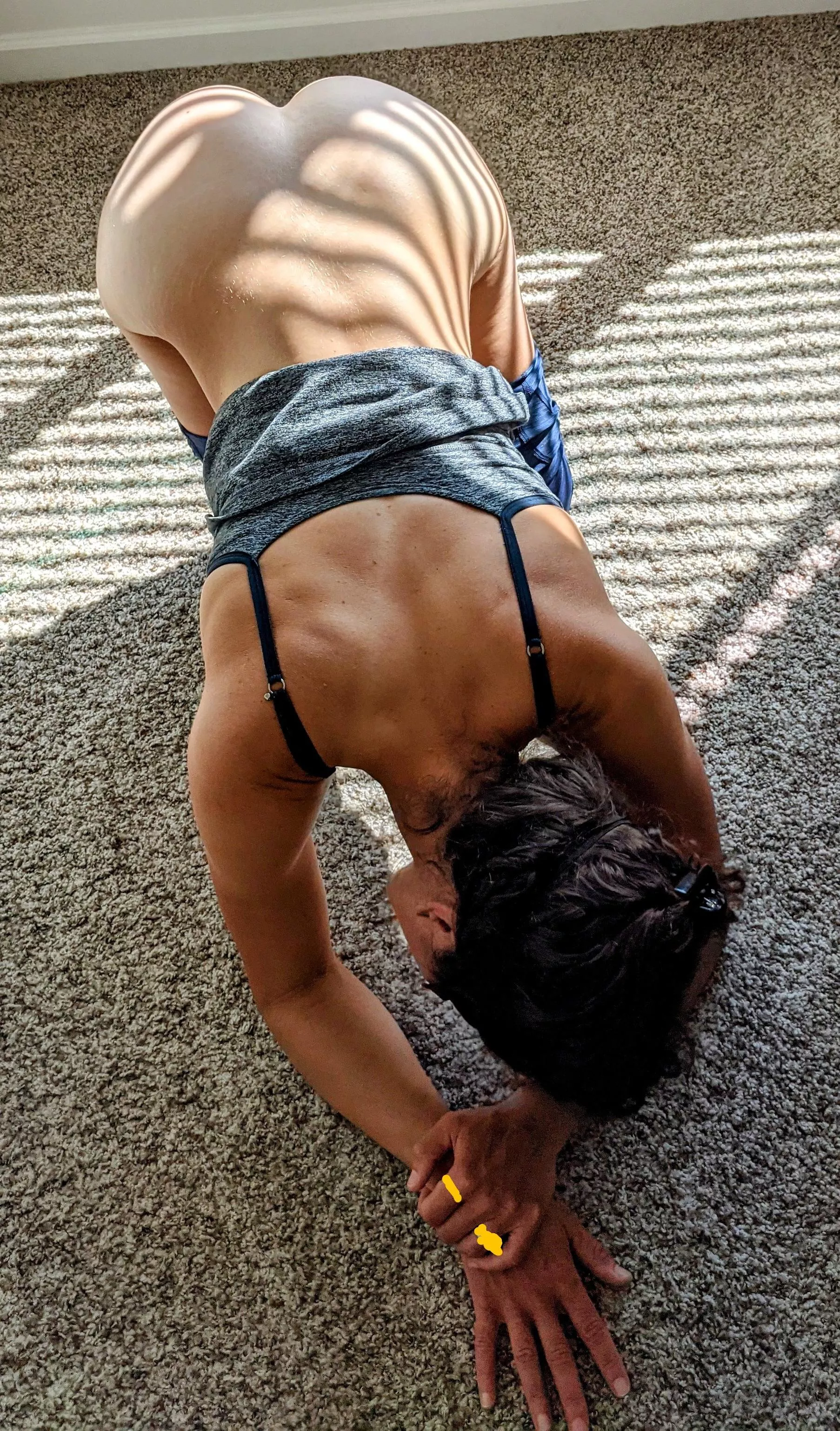 My yoga session went kinda sideways 😘 posted by The_Unexpected_Turn