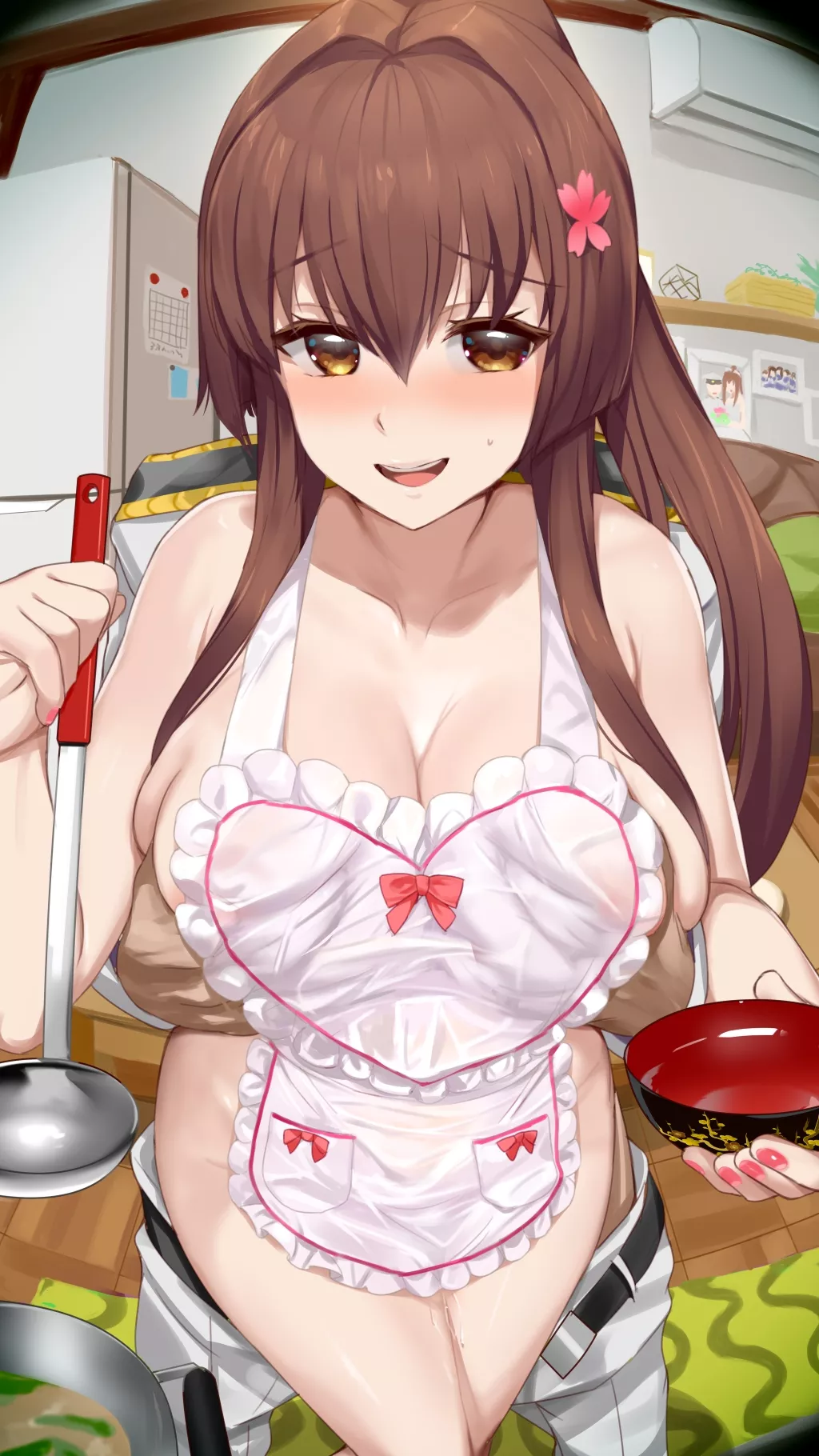 Naked Apron Yamato posted by CheetahSperm18