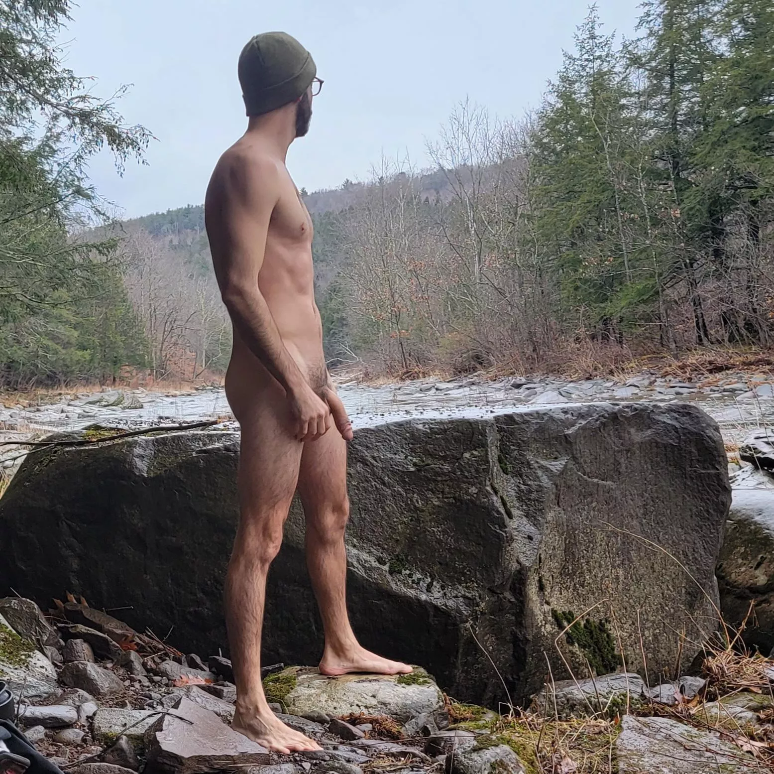 Naked at the creek posted by brocollirob