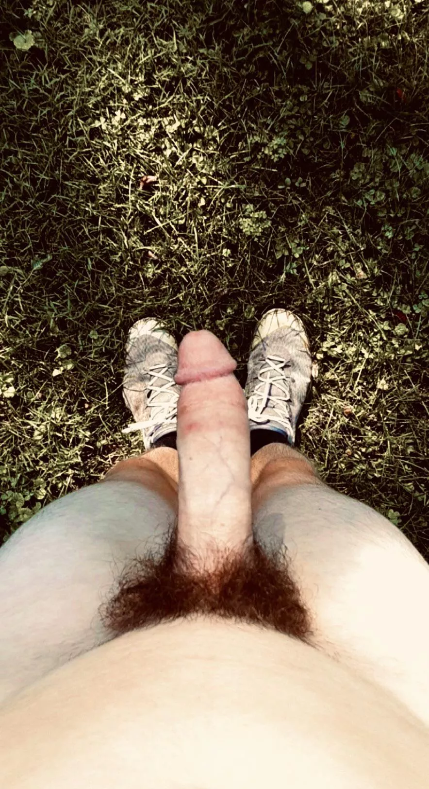 Naked in the grass posted by GrowerNotShower73