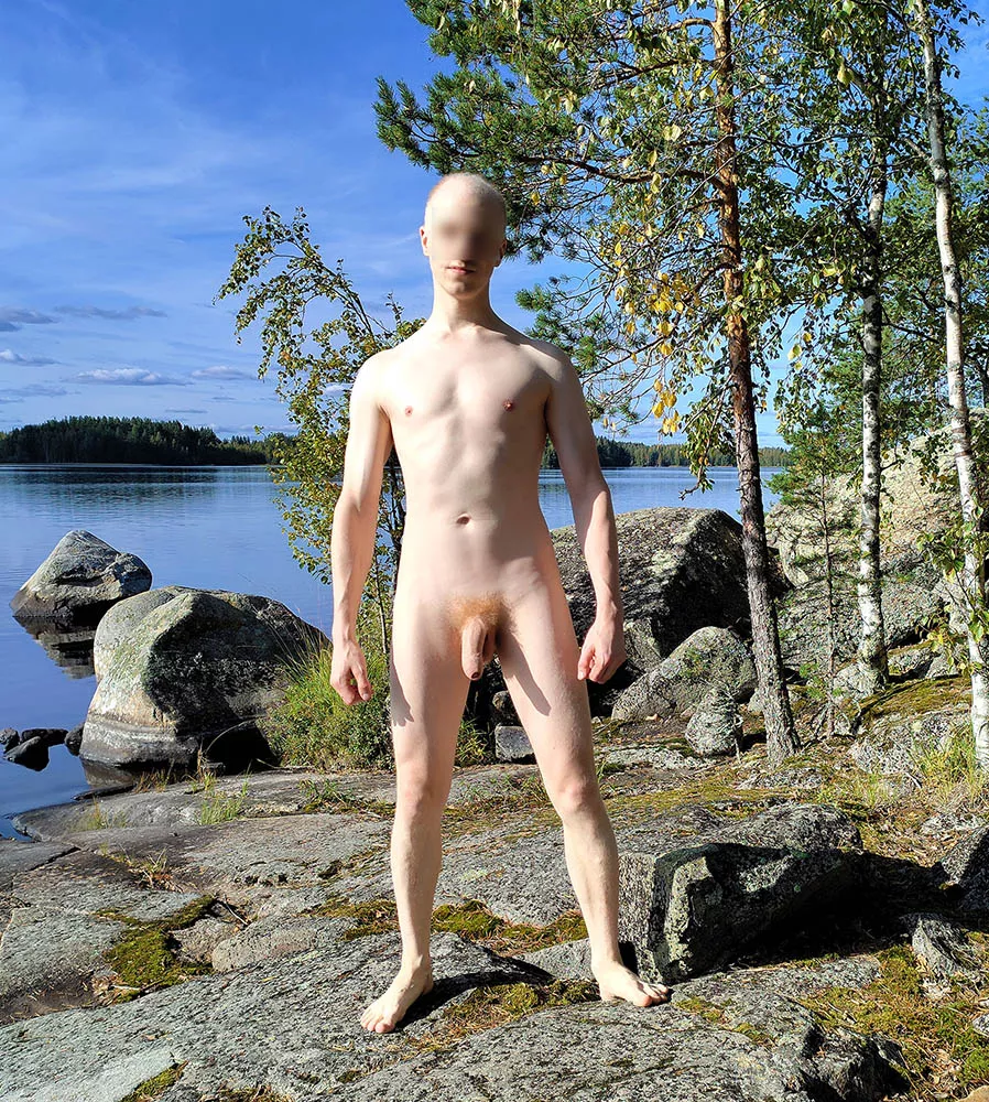 Naked on the beach posted by Wildnorth90