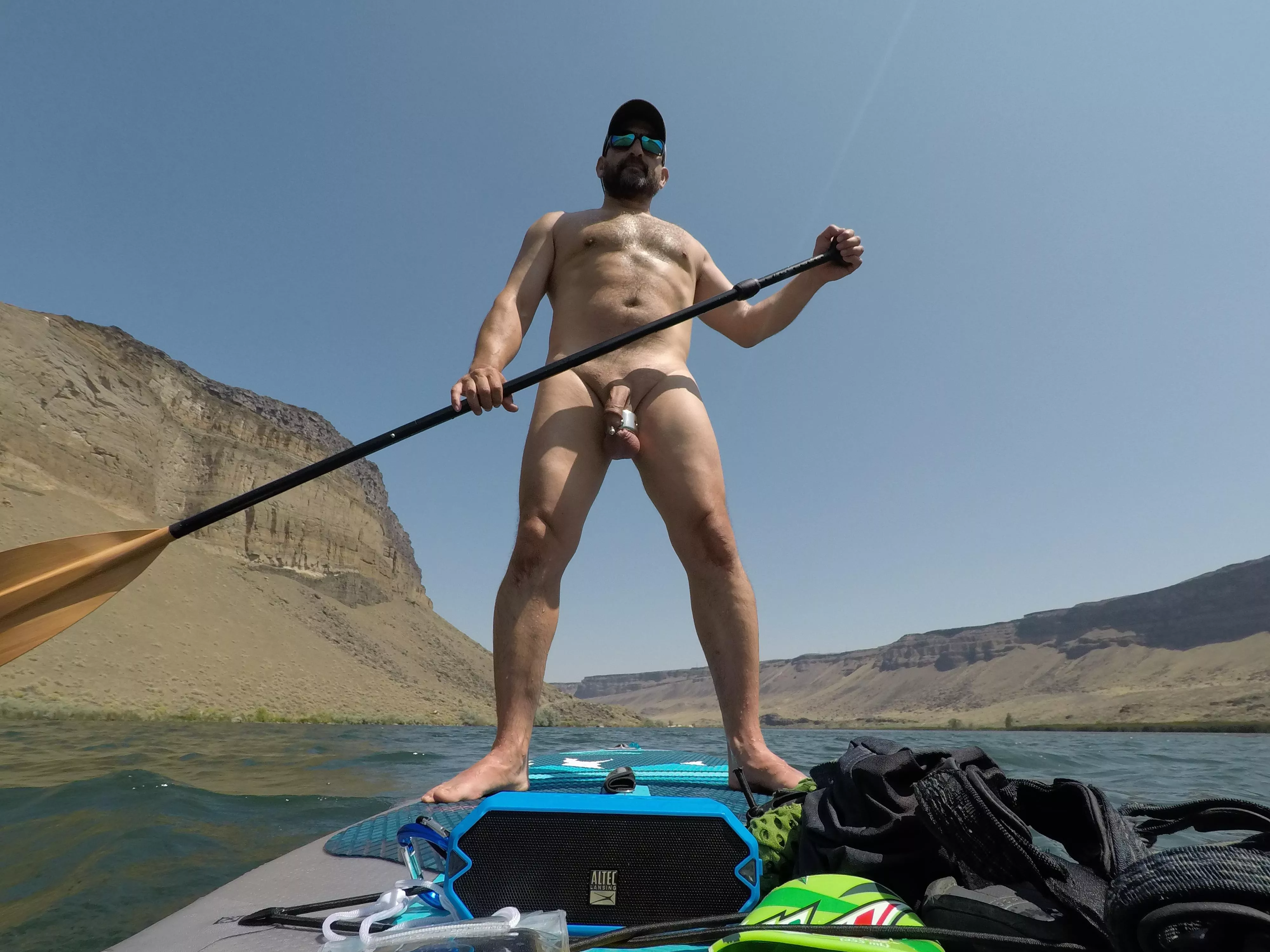 Naked paddle boarding rules! posted by piercedchorizo