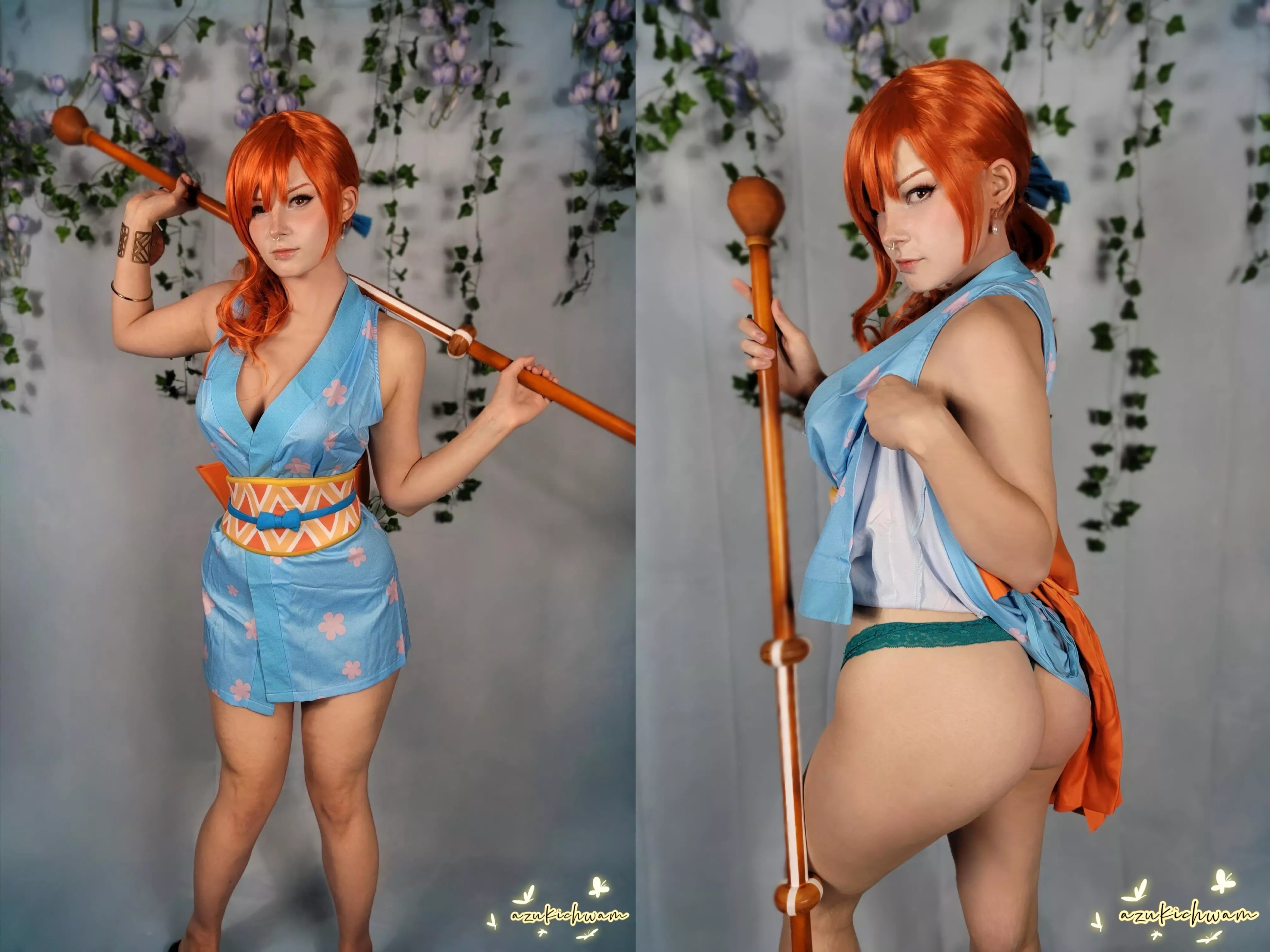 Nami [One Piece] (azukichwan) posted by youraltbarbie