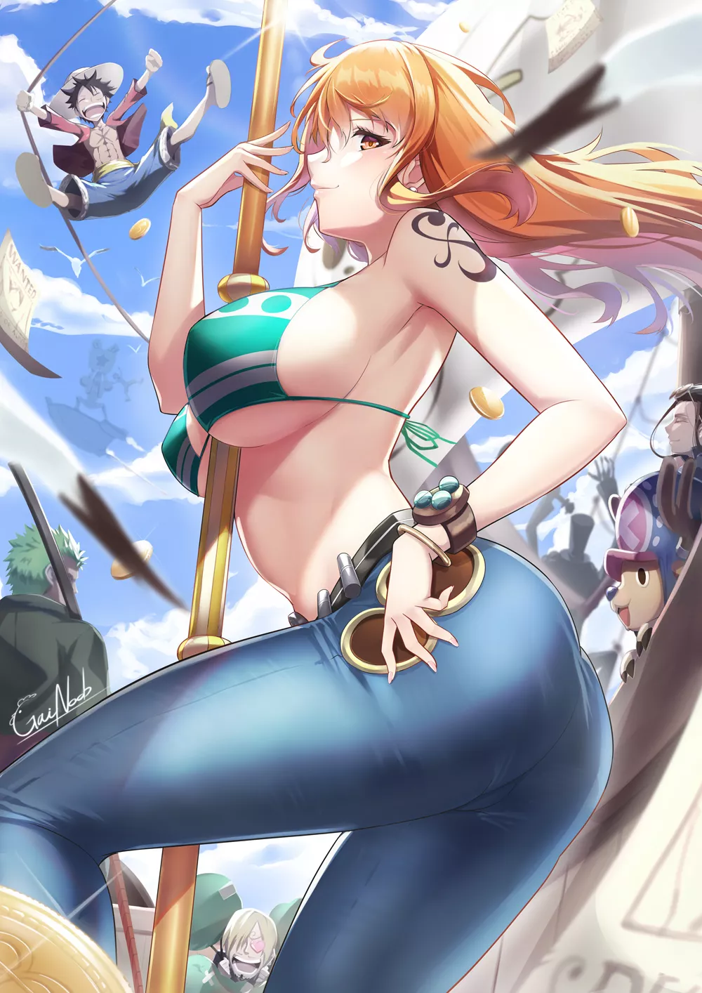 Nami [One Piece] posted by its_CheeChung