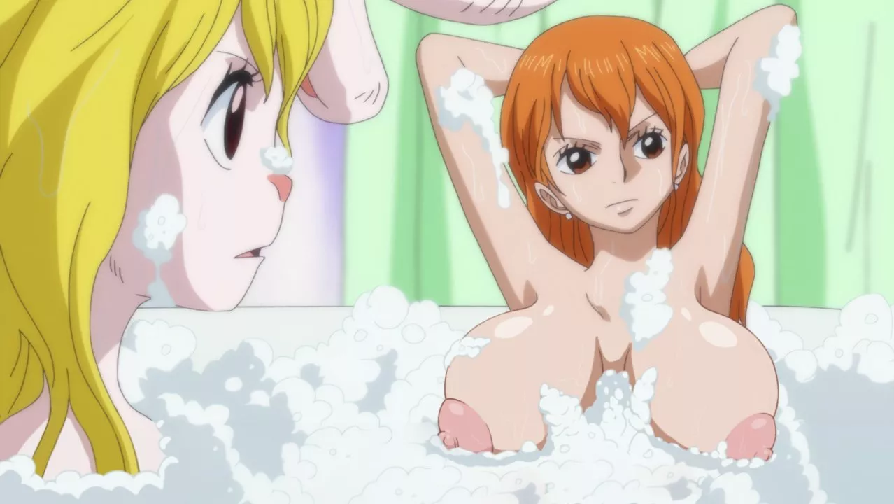 Nami x Carrot Bath Time! (MonkeyMan) posted by Wijin00