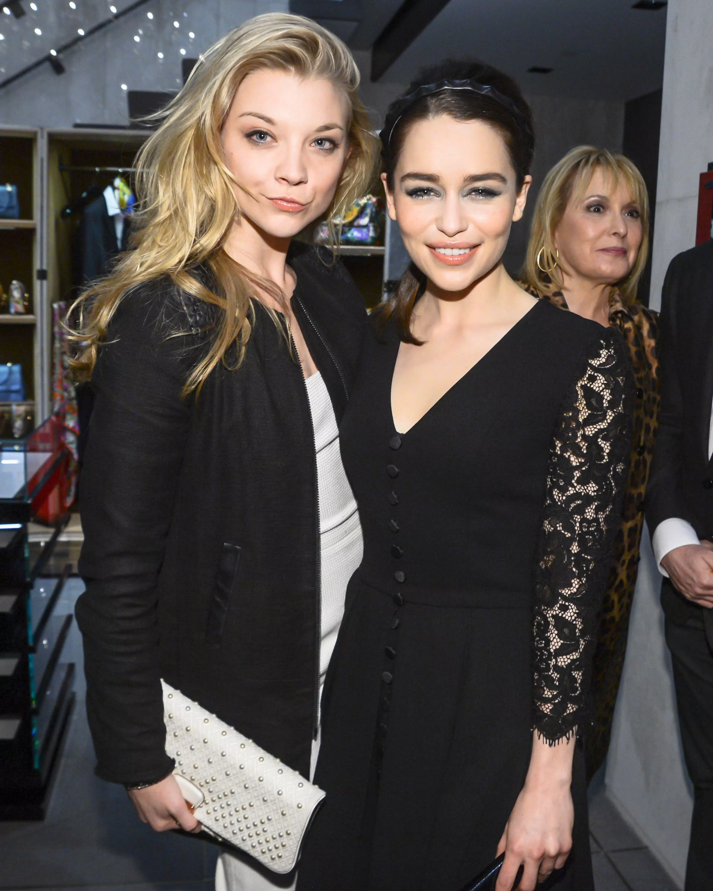 Natalie Dormer and Emilia Clarke posted by oblique_shockwave