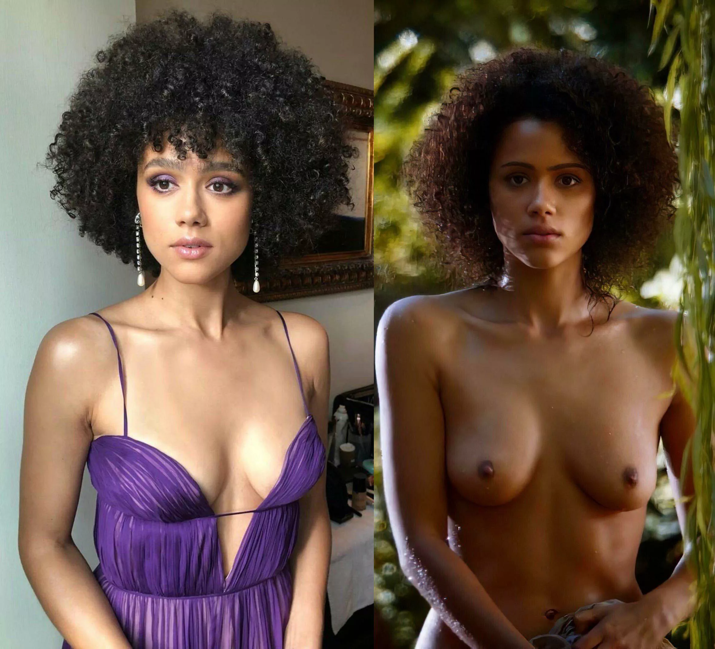 Nathalie Emmanuel on/off posted by imanonymitry