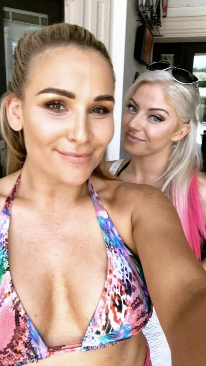 Nattie and Alexa posted by BlastoiseUseBlizzard