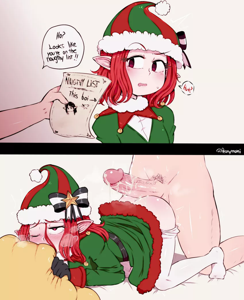 Naughty list~ artist (peonymami) posted by TrapHunter9