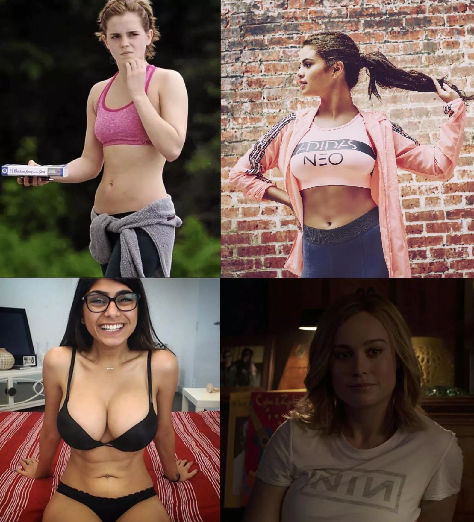 need a bud to make my virgin cock explode for Emma Watson, Selena Gomez, Mia Khalifa or Brie Larson posted by Professional_oof12