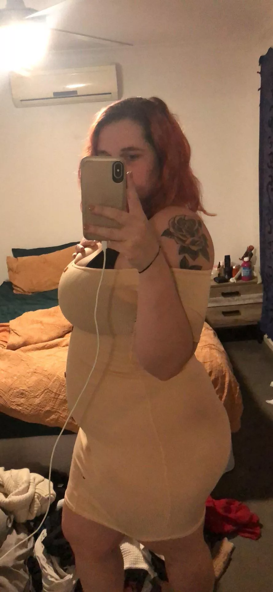 Need to start filling this dress. Who wants to feed me posted by keiralee26