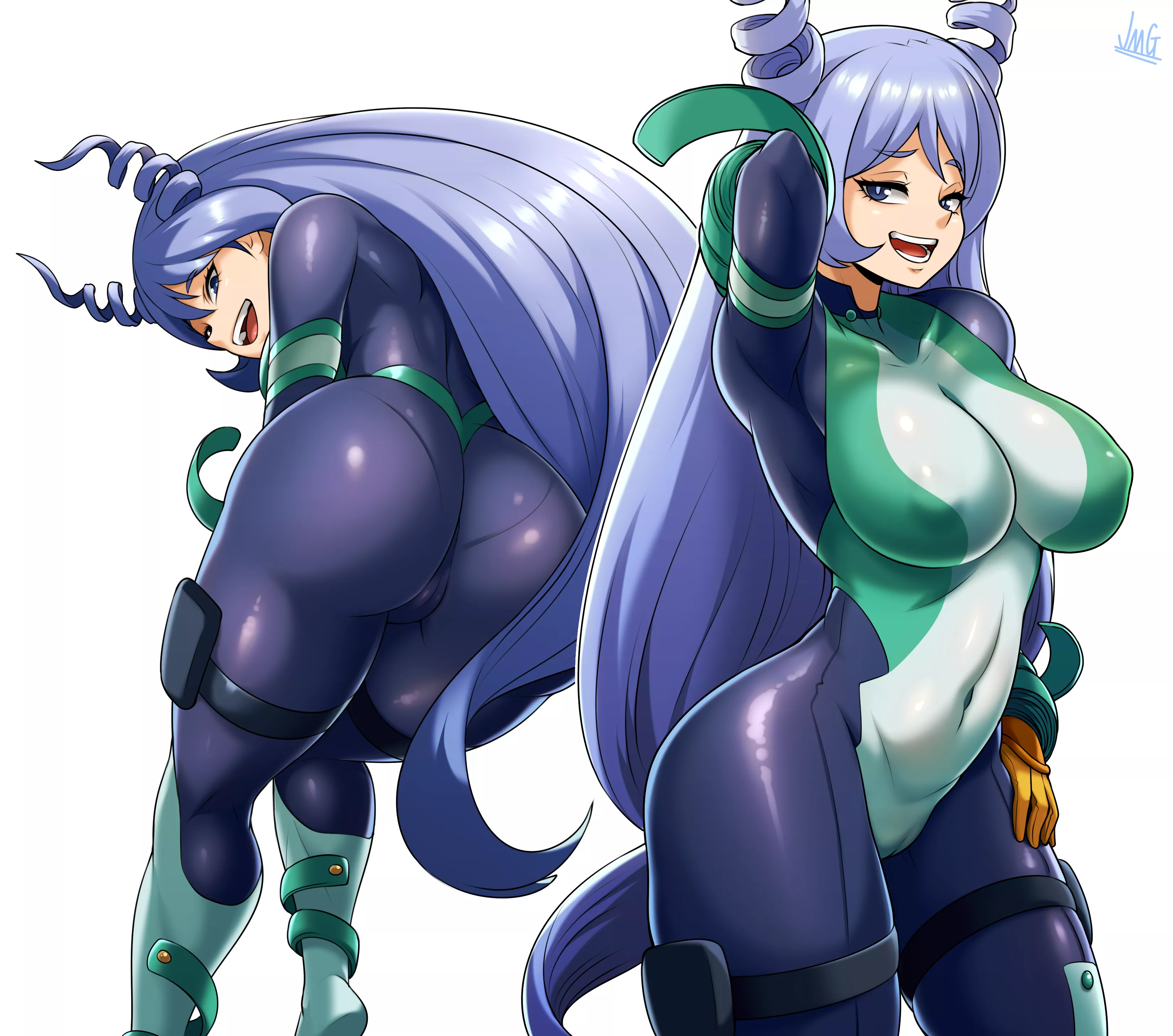 Nejire Hado Hero Suit Skin Tight (JMG) [My Hero Academia] posted by sequence_string