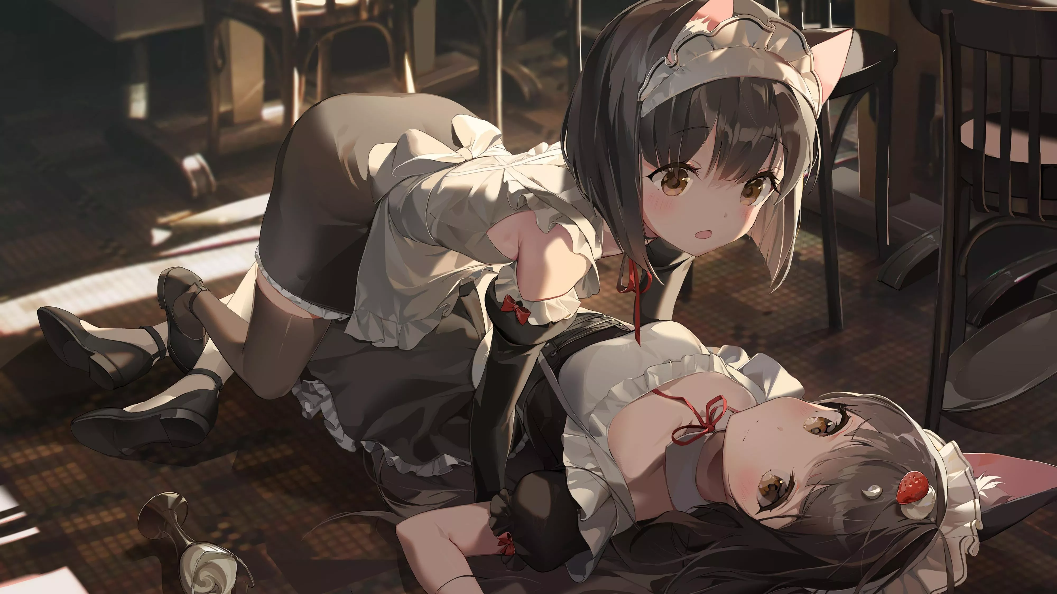 Neko maids posted by Infinite_Science