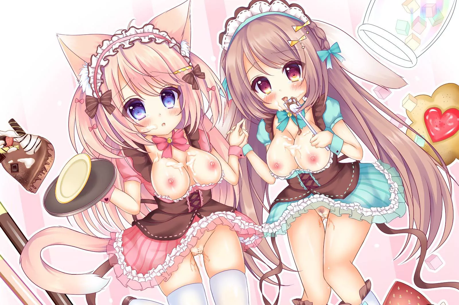 Neko maids posted by molamogalamolamola