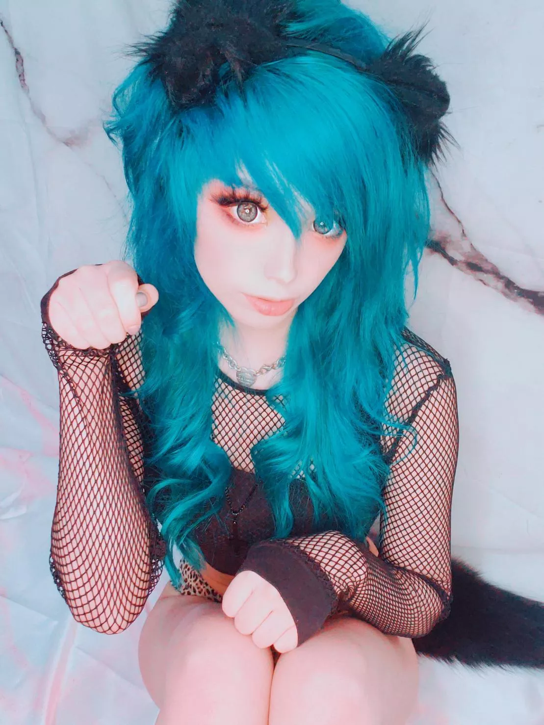 Neko miku posted by Gotholotls