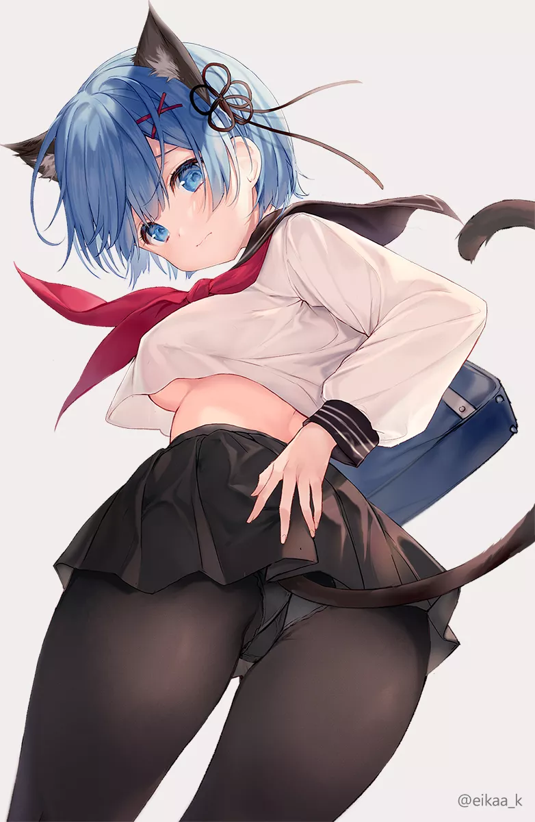 Neko Rem [Re:Zero] posted by Wonogiri