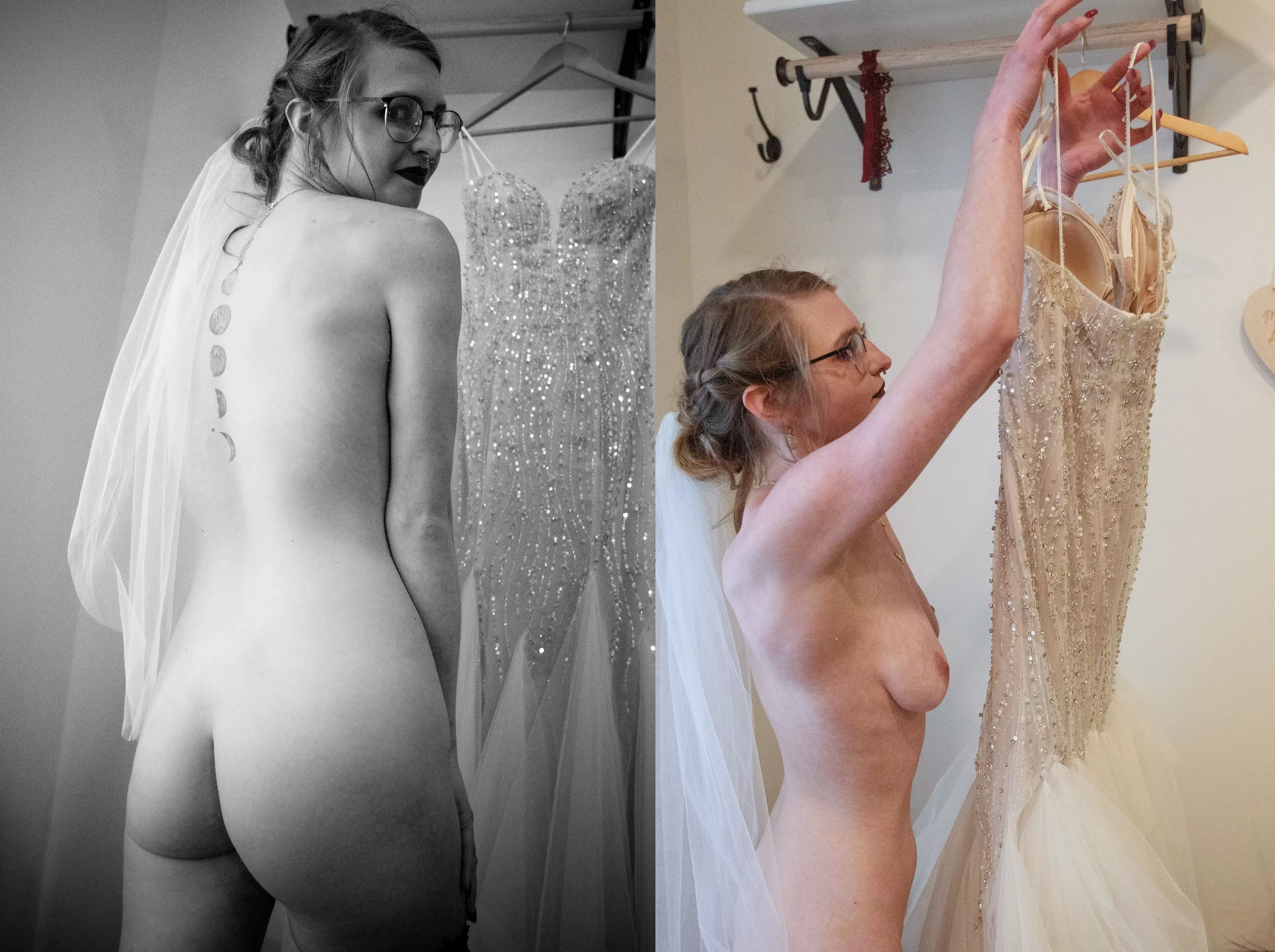 Nerdy bride isn't shy (AIC) posted by LimpAnswer