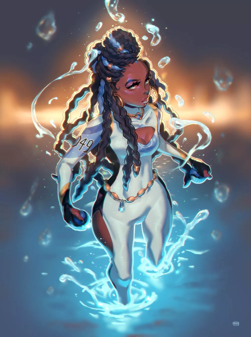 Nessa Redesign (Asia Kendrick-Horton) [Pokemon] posted by sequence_string