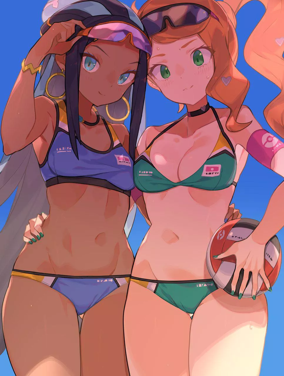 Nessa x Sonia [Pokémon] posted by Natsu_1000