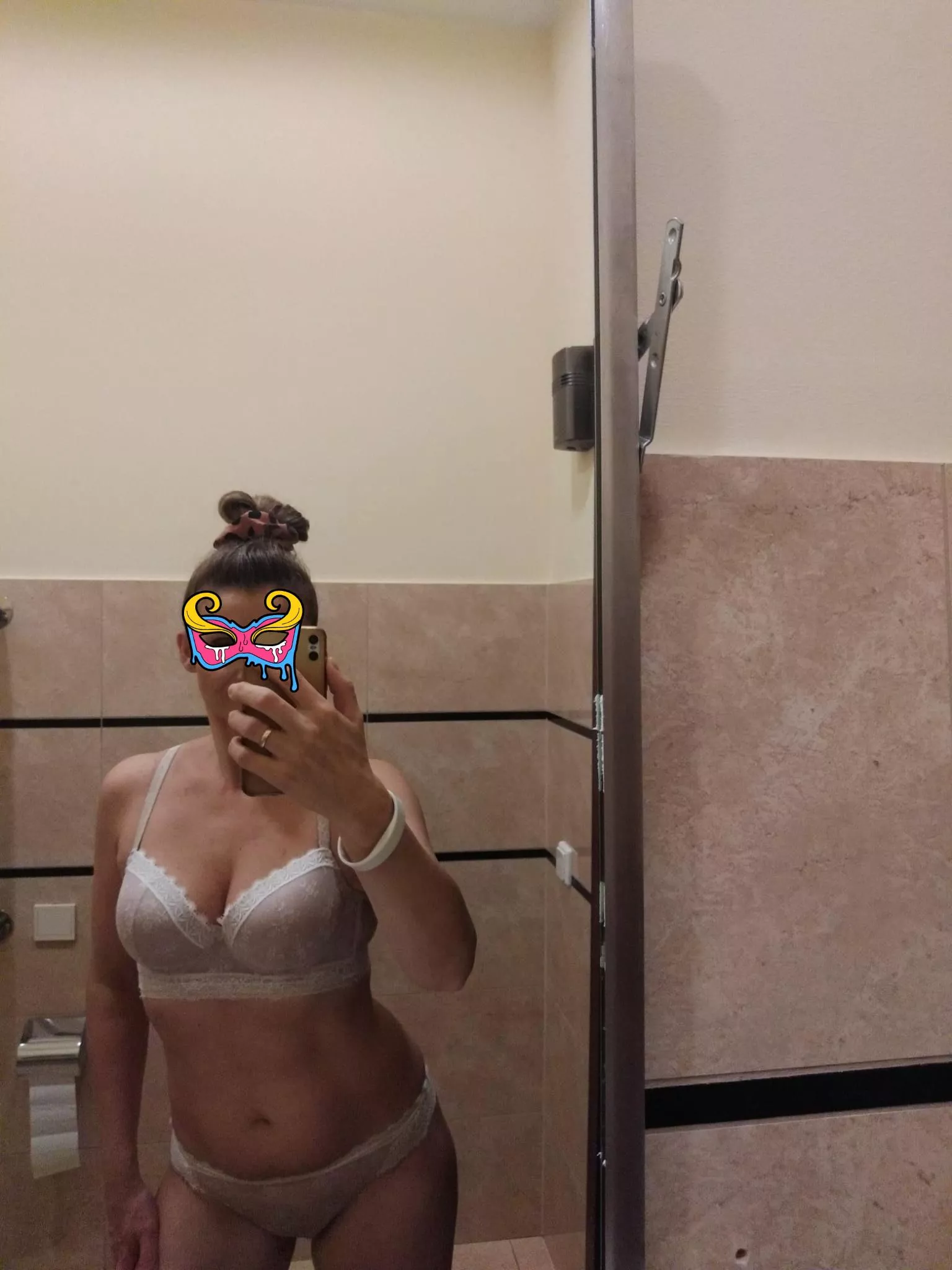 New Bra from my husband ❤ how do I look at work with it? Wife&Mom (f) 43 posted by Fit_Ad2228