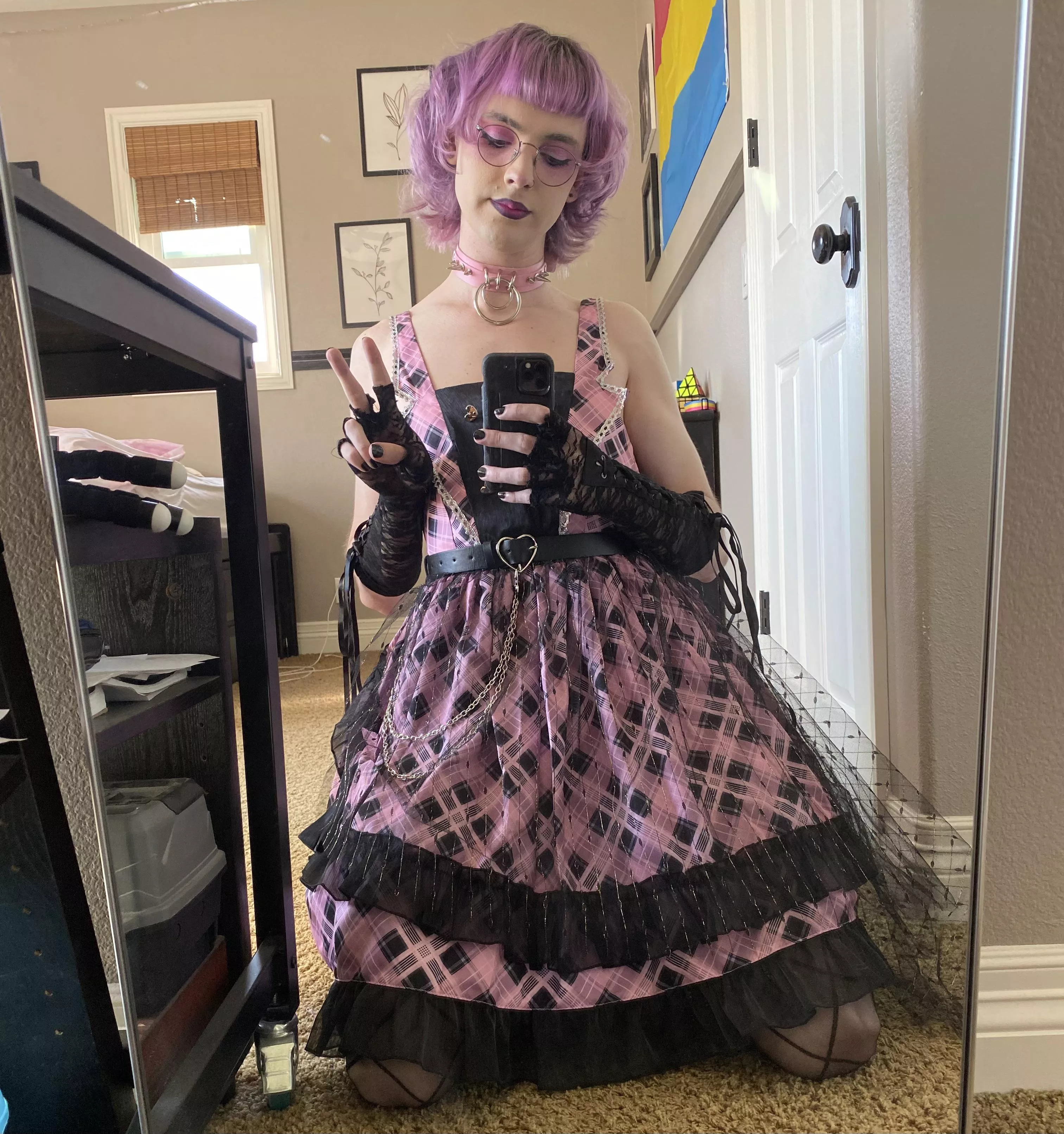 New dress pt 2 😚💕 posted by PanFemboy