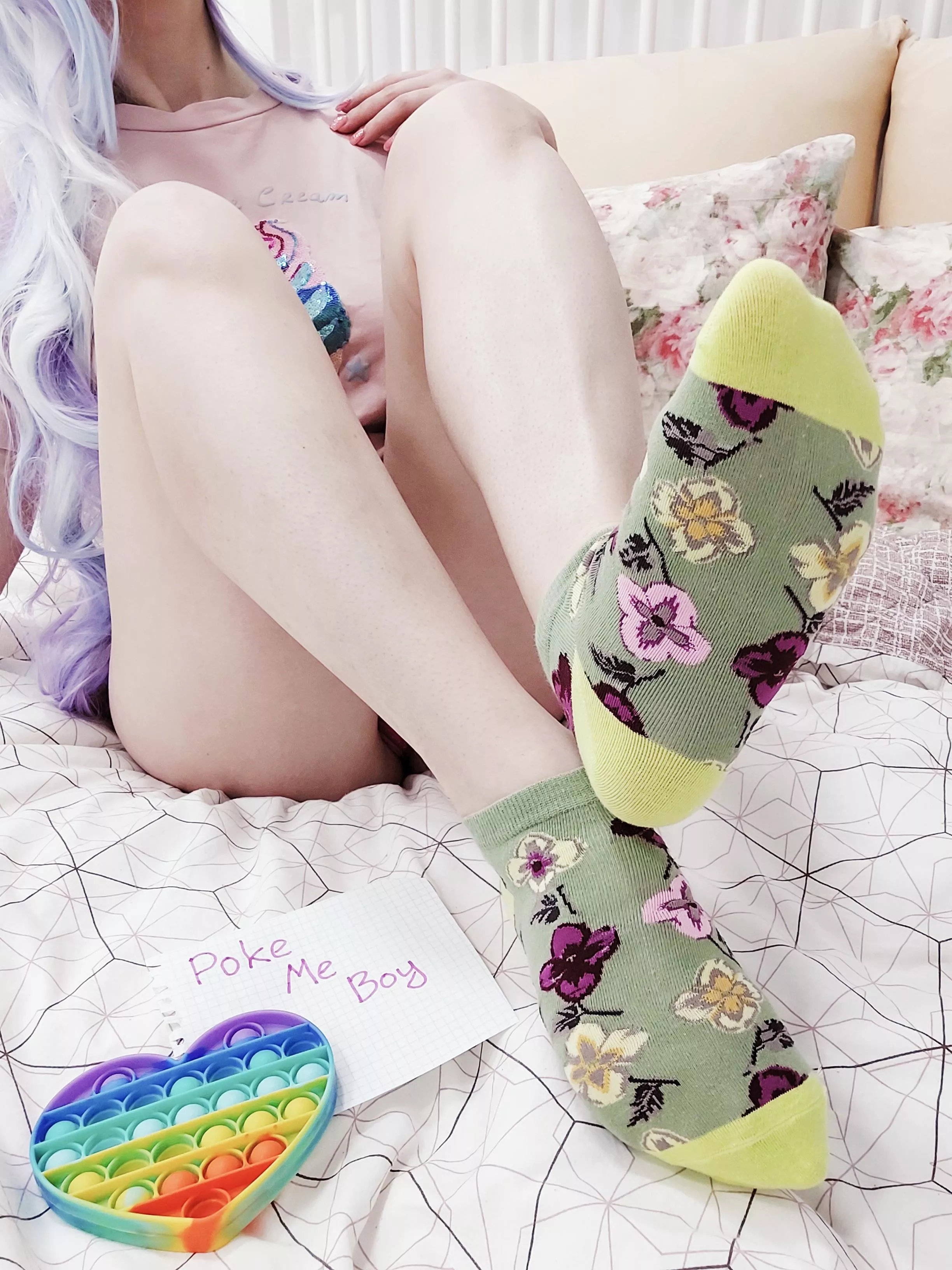 New [f]unny socks in my big collection :D posted by PokeMeBoy