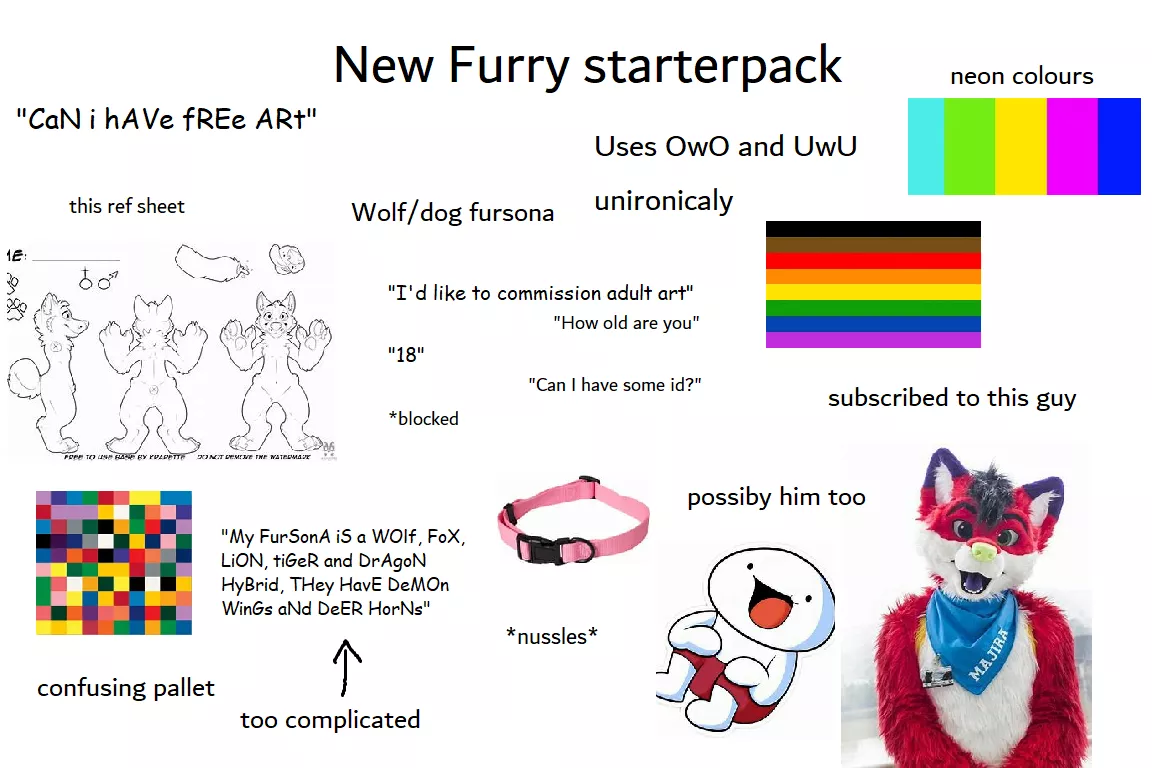 New furs staterpack posted by Ibis_Wolfie