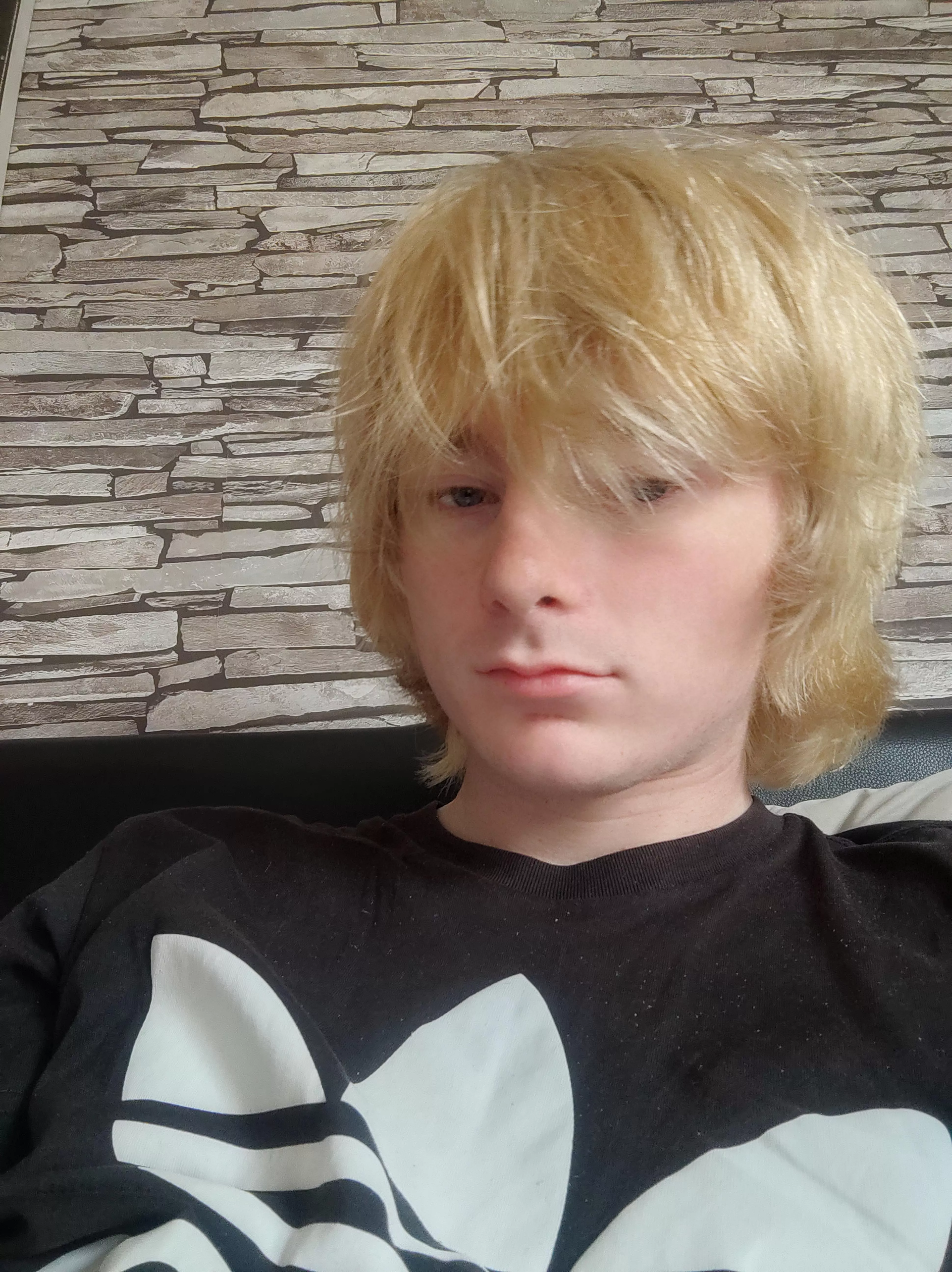 New Hair, although still in progress to going white. What y'all think? posted by Tigerbhoy96