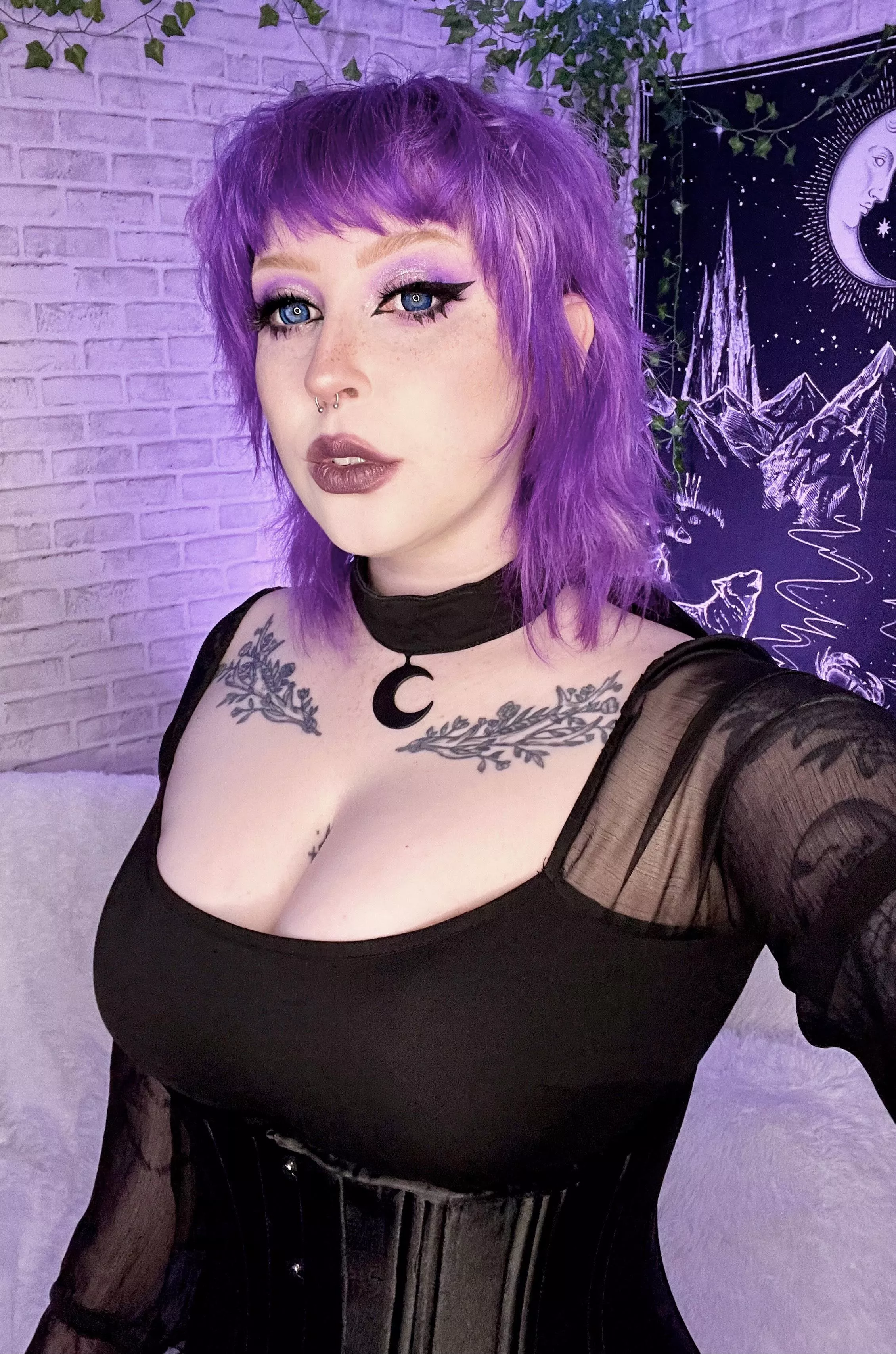 new hair color, do you like it? posted by gothpixi