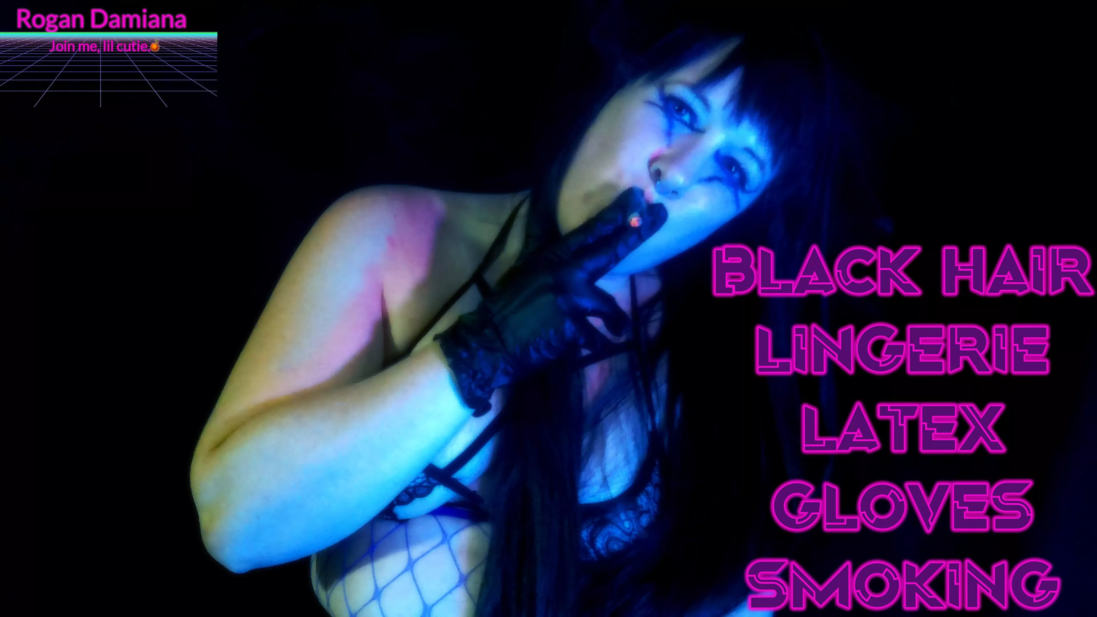 New smoking in lingerie and latex gloves vid available now in my store! posted by Rogan_Damiana