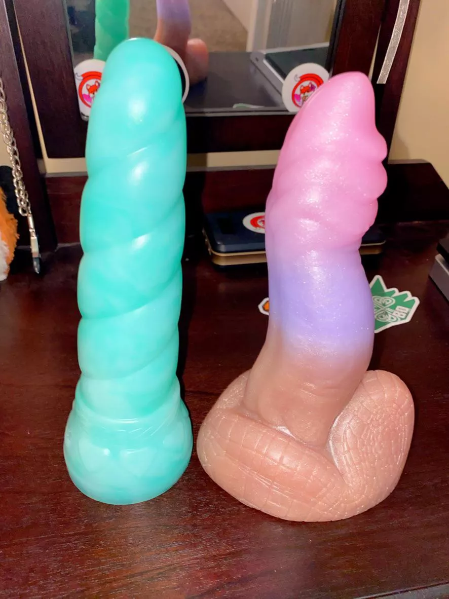 New toys! Mystic & Votan💕🙌🏻 posted by ohdelphoxi