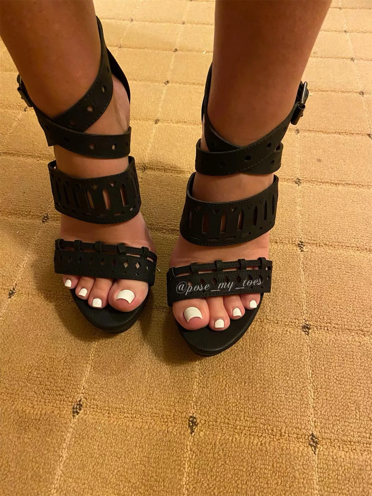 New wedges for the night out! posted by pose_my_toes