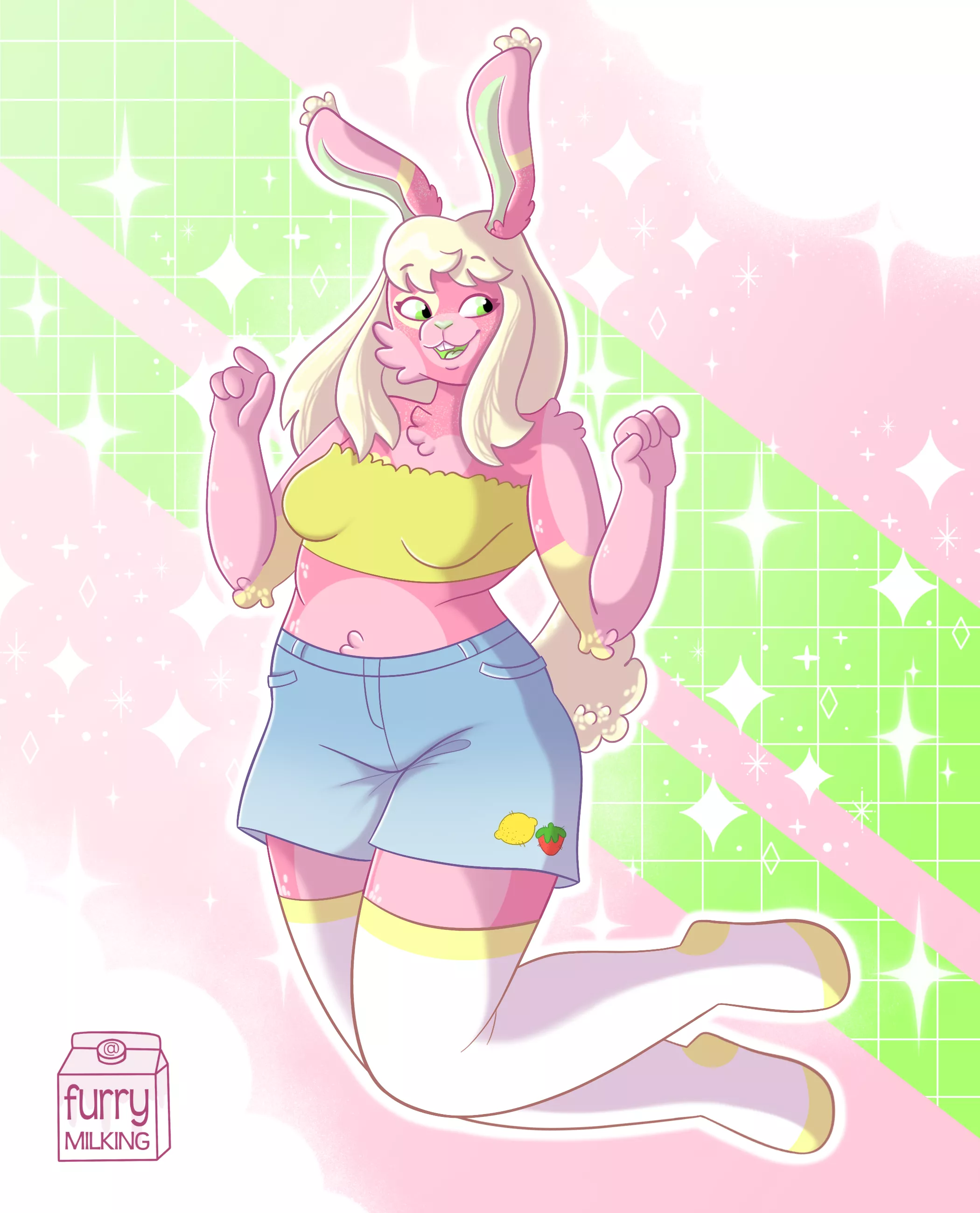 ♥ Newer OC, Poppy! ♥ (art by me, @furrymilking) posted by furrymilking