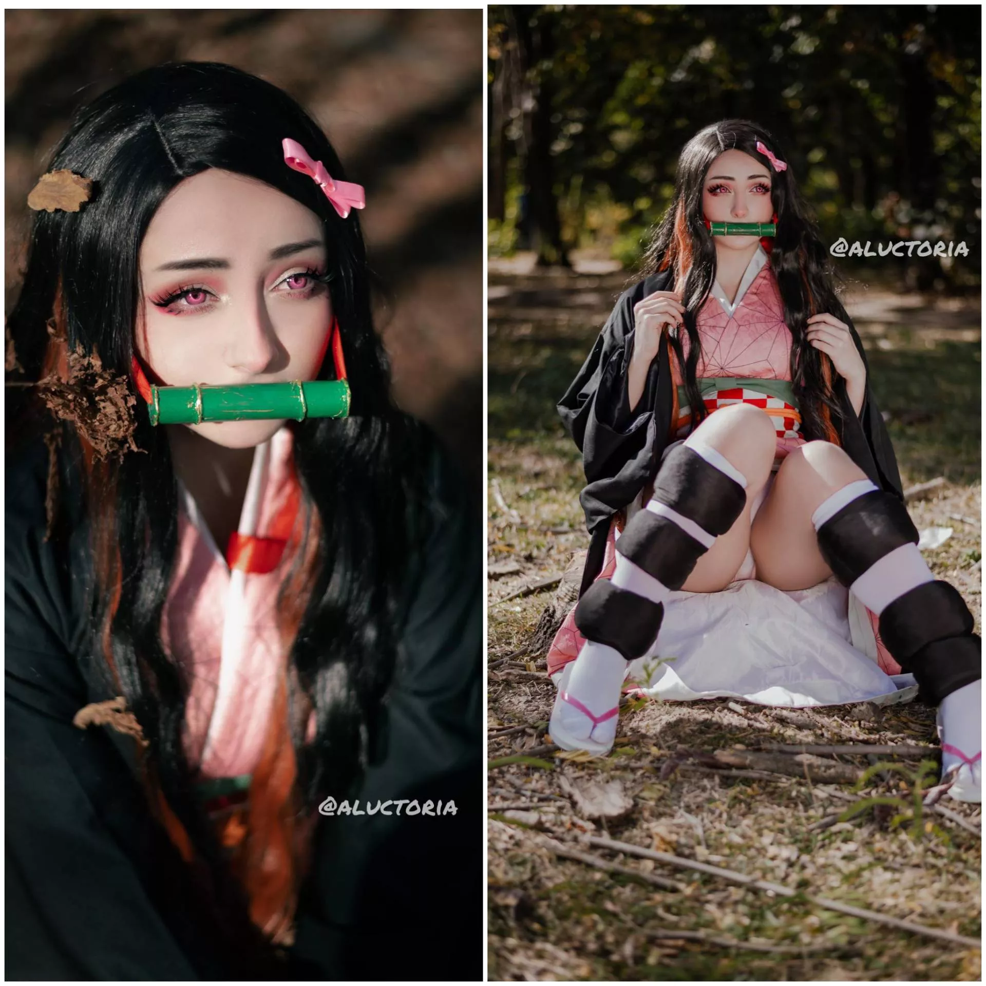 Nezuko cosplay by Aluctoria posted by aluctoria_