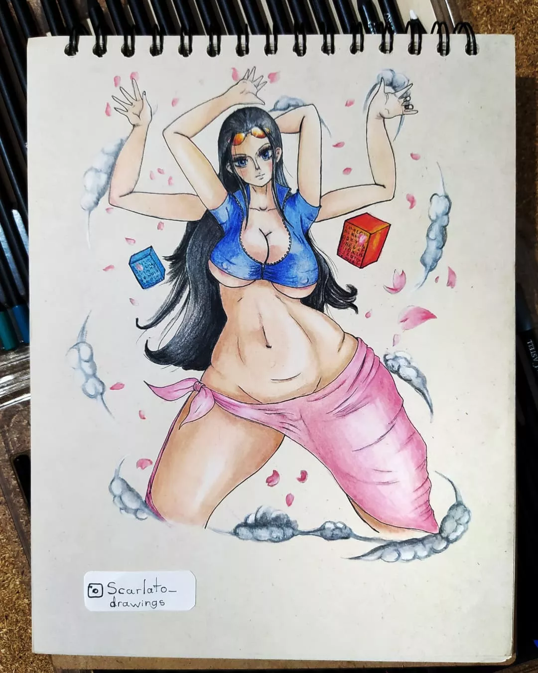 Nico Robin thick body. Artists [Scarlato] posted by naviart_gramm